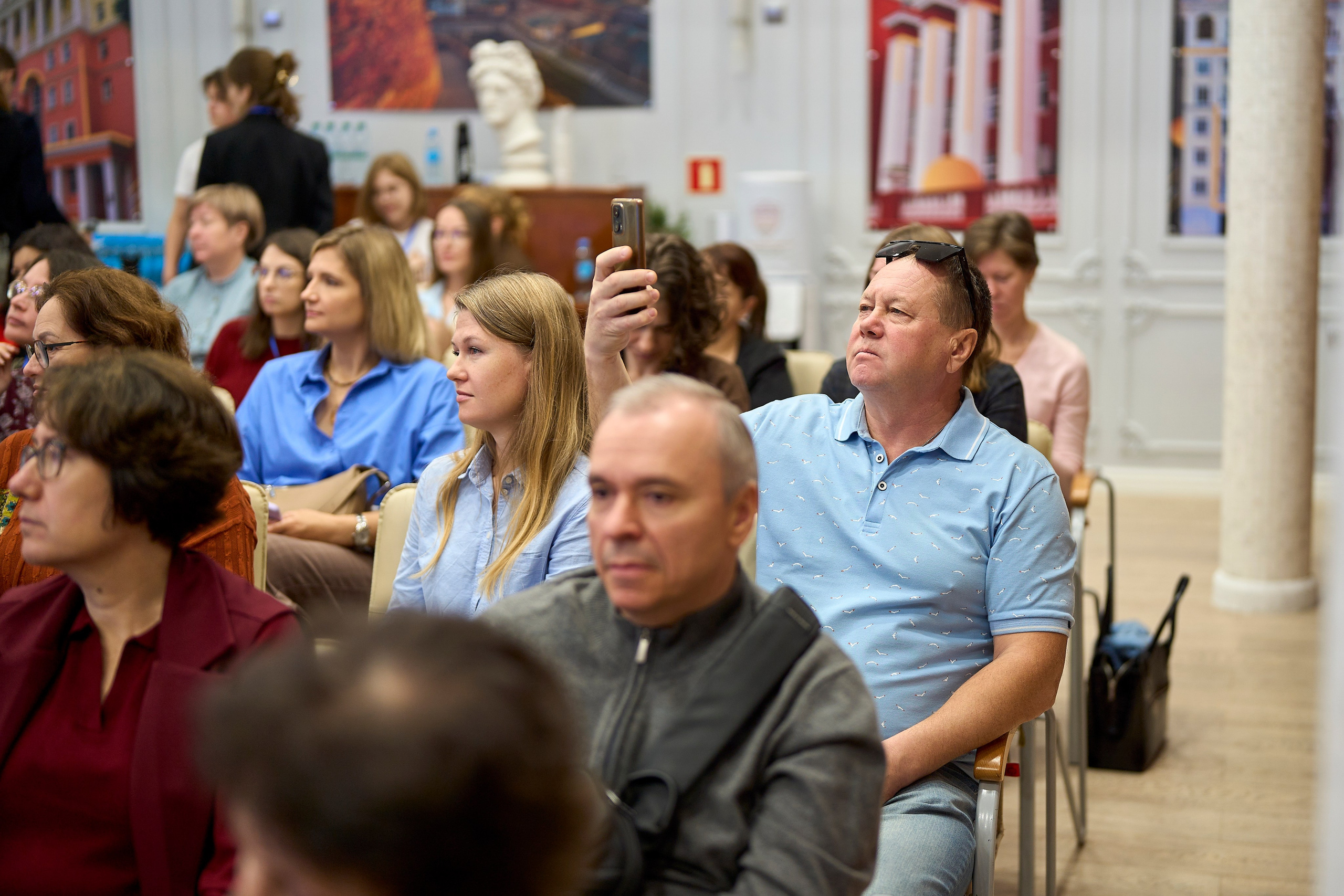 Межрегиональная конференция «Архивы и волонтерство в эпоху глобальной цифровизации». Репортажный фотограф Вилянов Евгений. Нижний Новгород