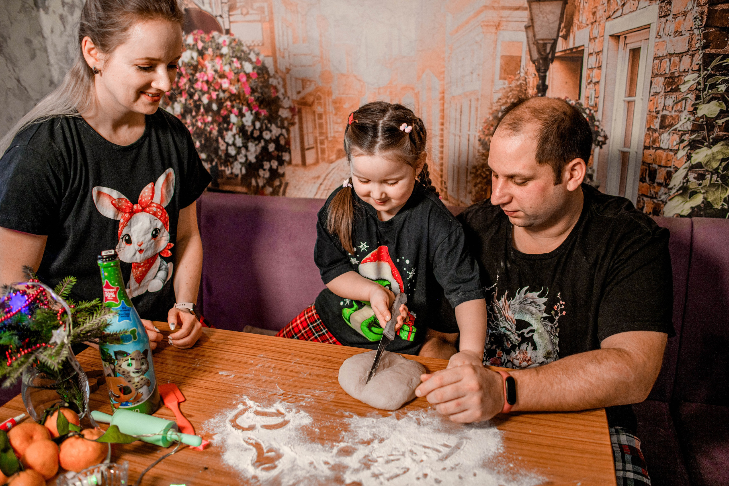 Новый год на кухне. Фотограф/Тортодел Семёнова Анастасия