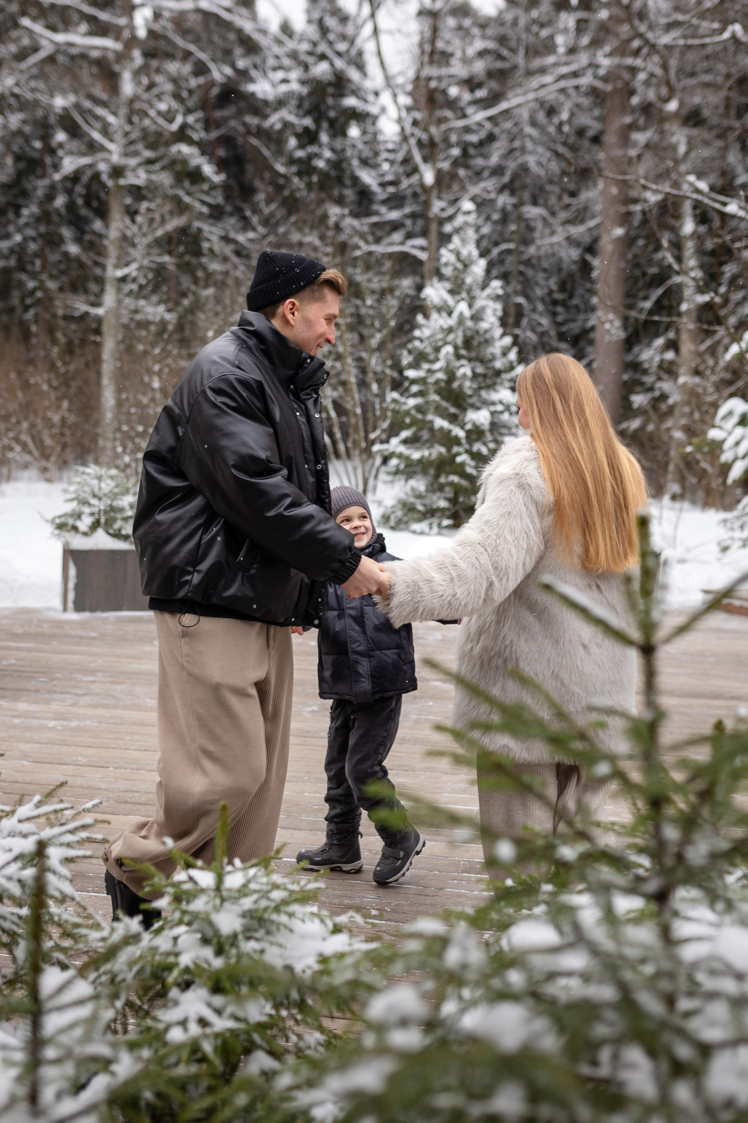 Зимний Мещерский парк. Фотограф в Москве Вероника Иньякова