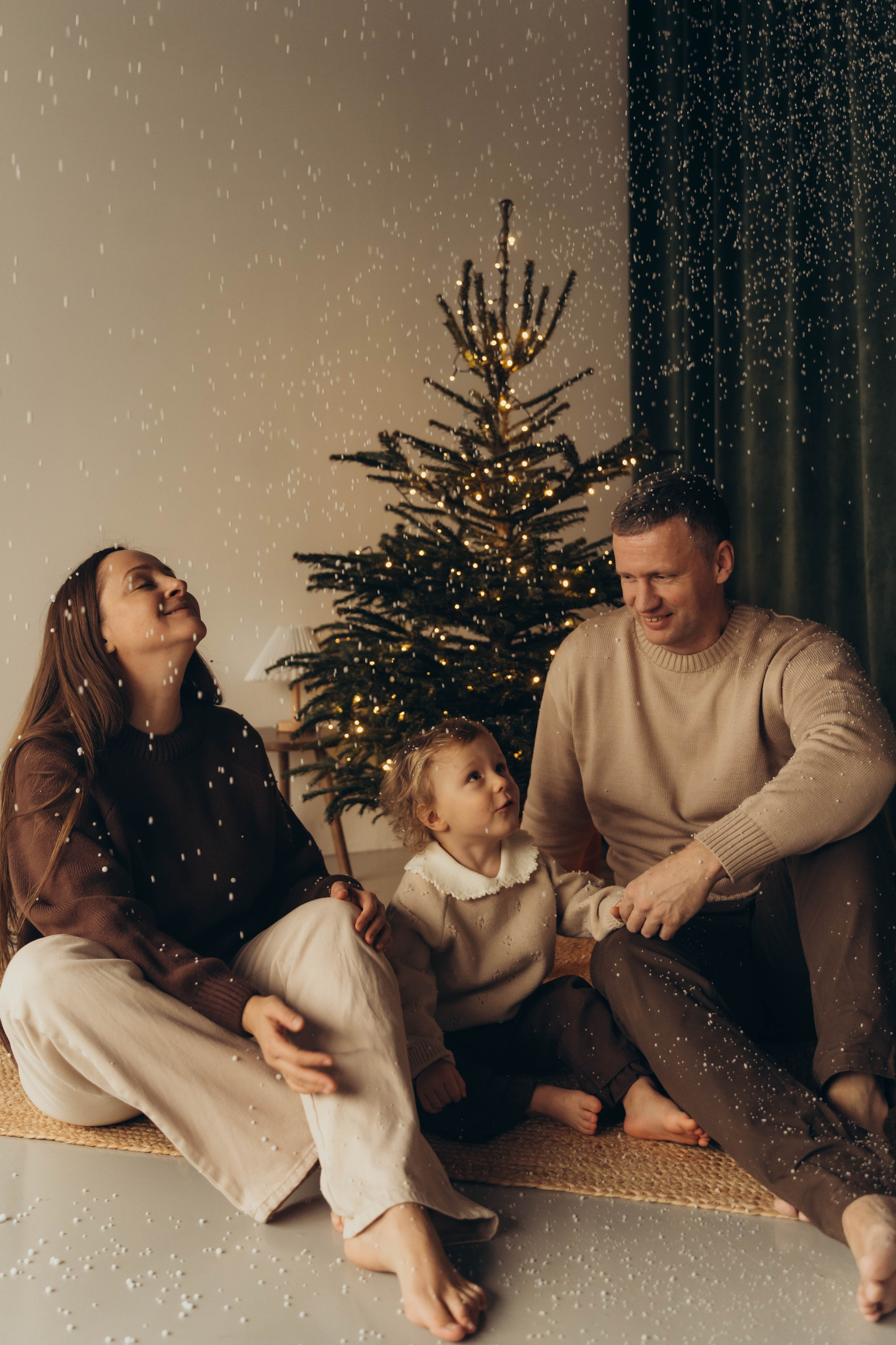 Екатерина, Николай и малышка Аня