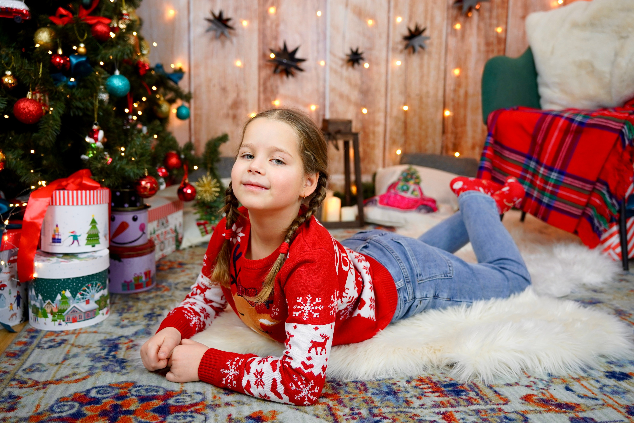 Новогодний фотопроект #5. Семейный и детский фотограф Александра Гвоздикова