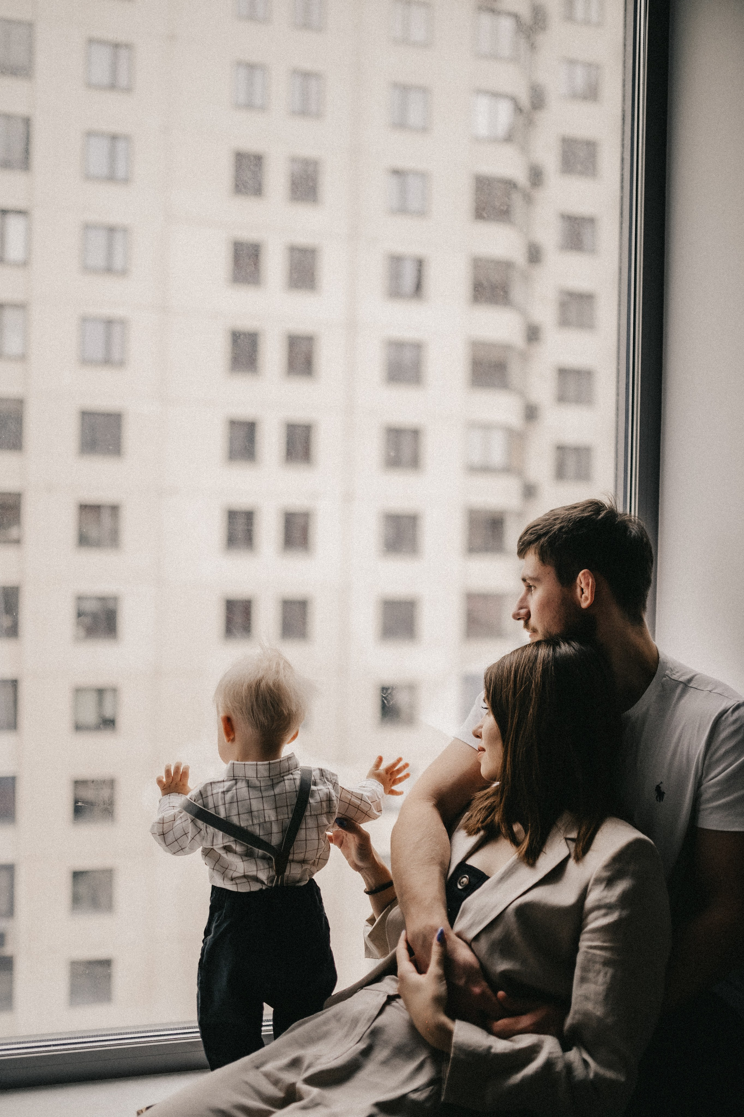 Лёня, Лера и Матвей дома. Семейный и свадебный lifestyle-фотограф в Москве Мария Петрова