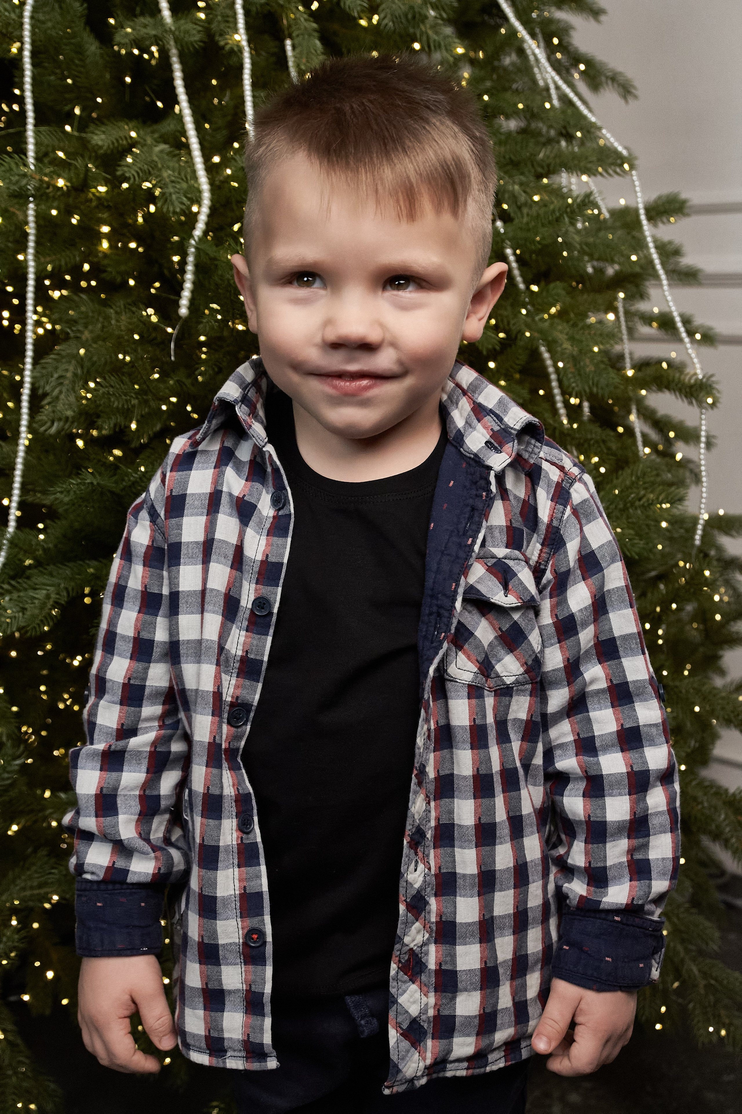 Новогодняя семейная съёмка. Фотограф Анна Буторина Киров