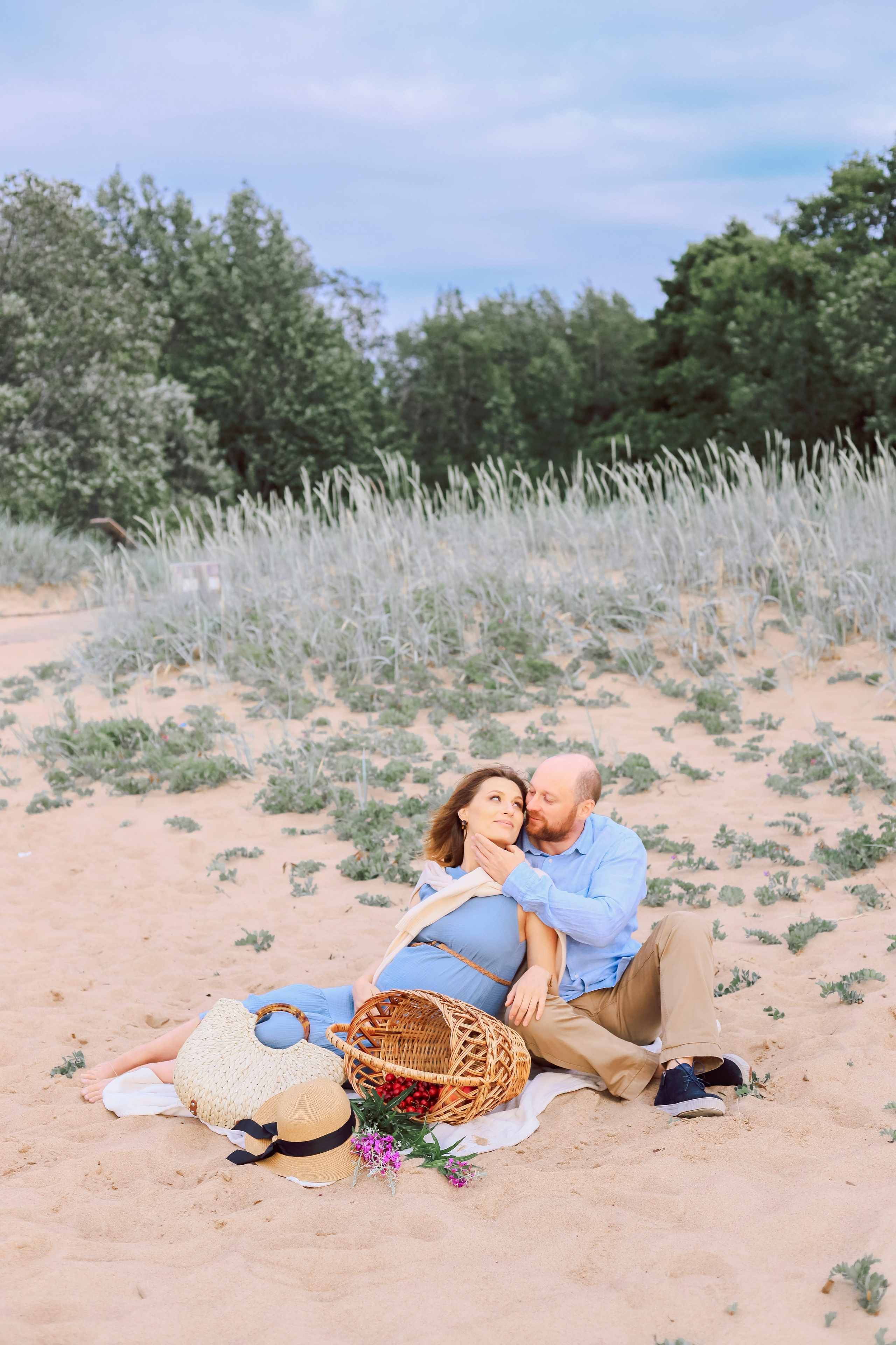 Елизавета и Александр. Семейный фотограф и фотограф новорожденных в Санкт-Петербурге Алина Фе