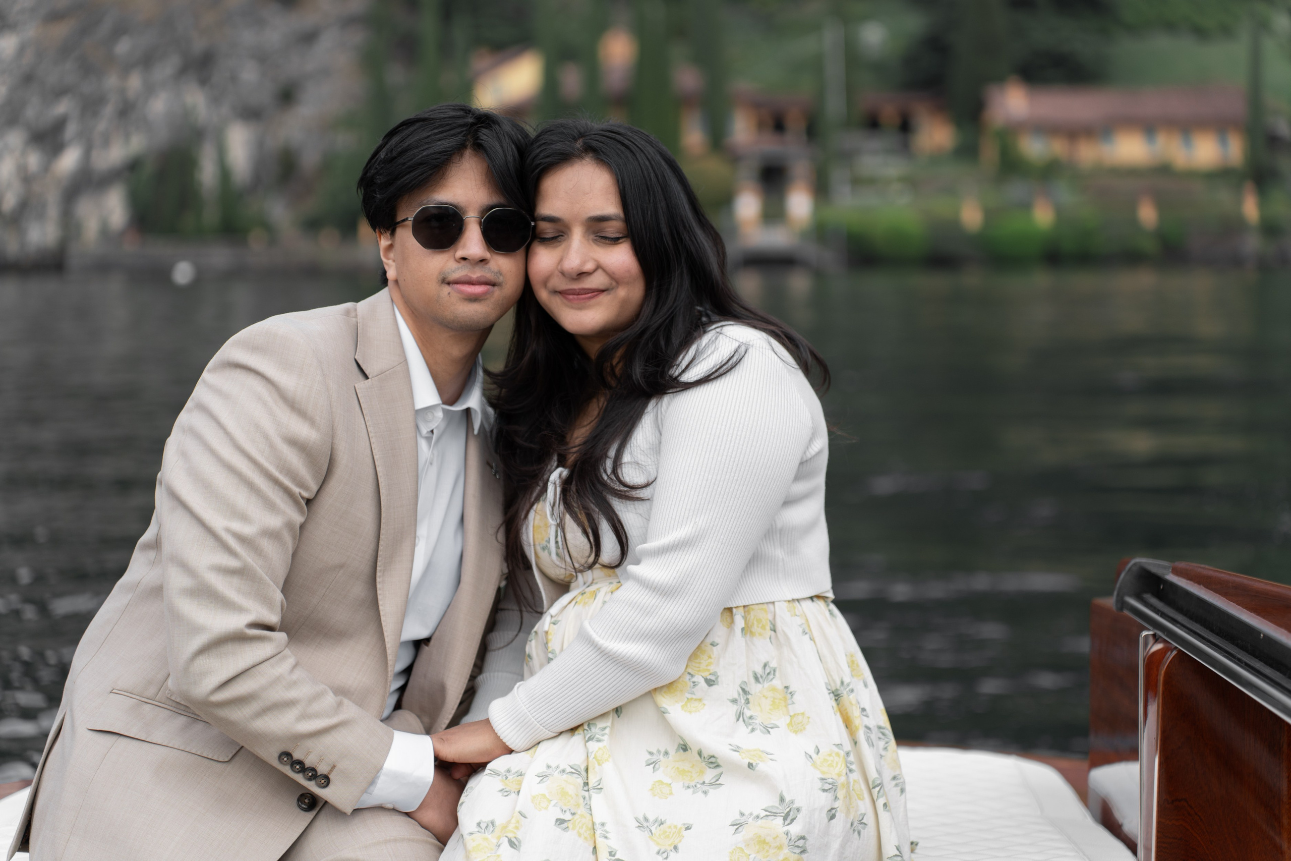 Addy & Fiance. Maria Anistratova | Destination Photographer, Videographer & Drone Pilot — Lake Como