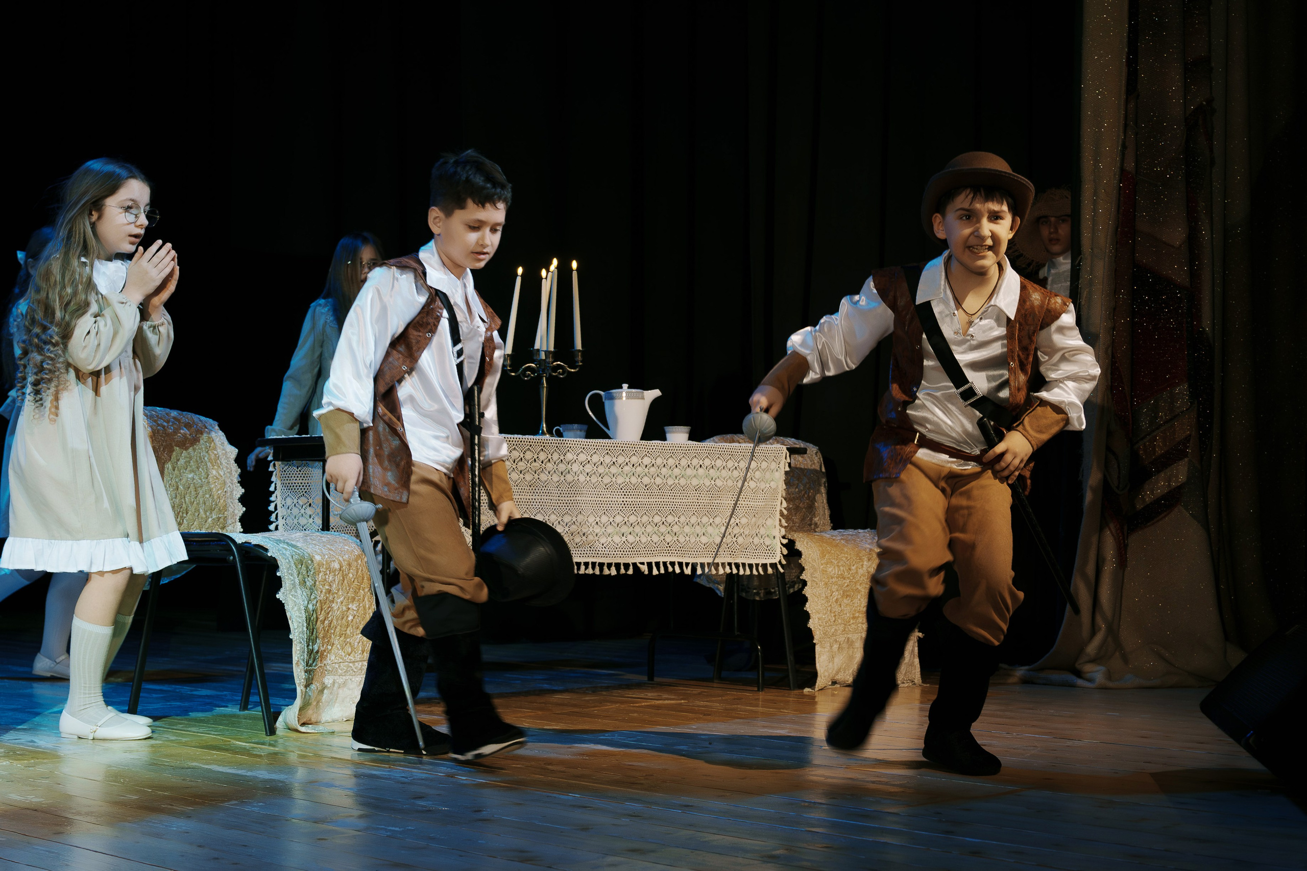 Спектакль «Алые паруса» в постановке театральной студии «Волшебный мир театра». Фотограф Евгений Егоров