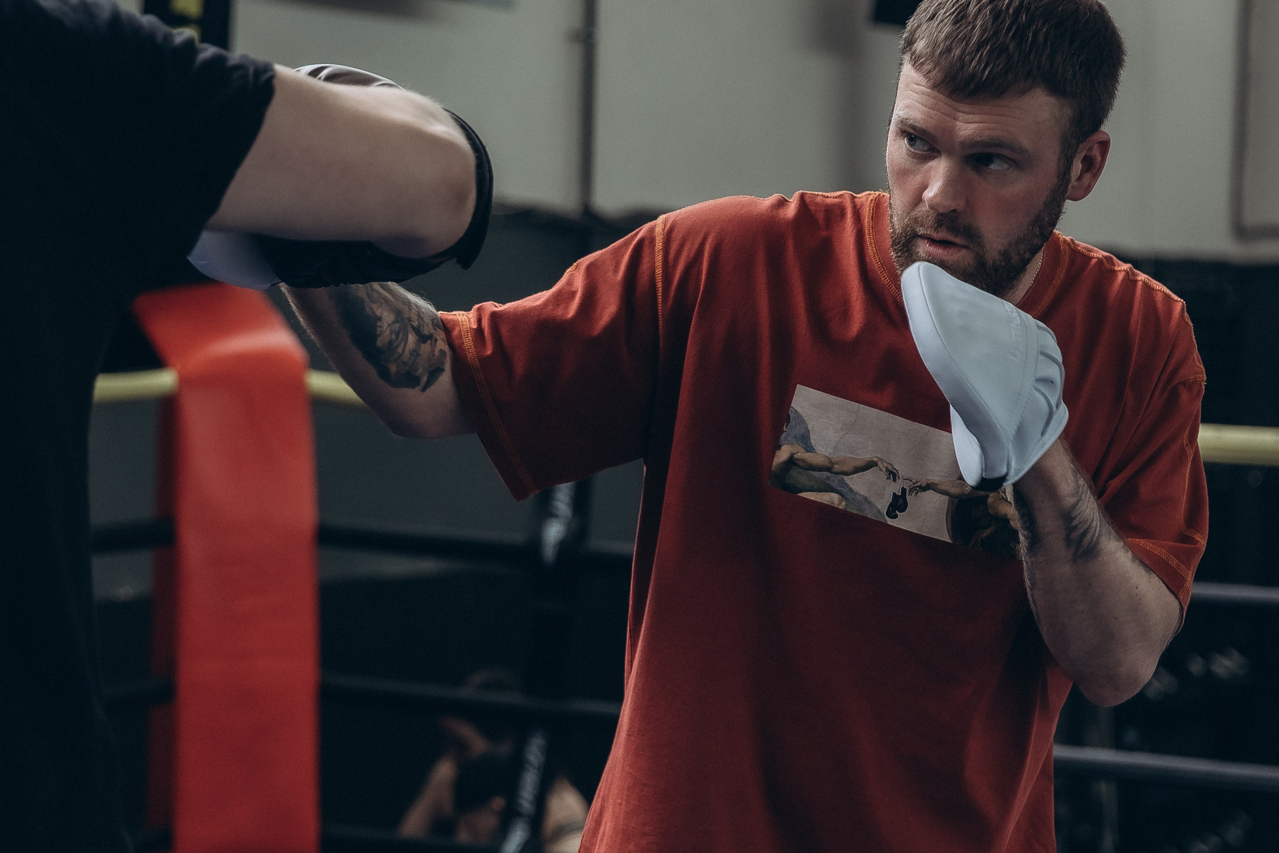 «Bupas gym» Москва 2024. Тренировка в боксерском клубе. Фотограф Алина Ионычева в Новосибирске