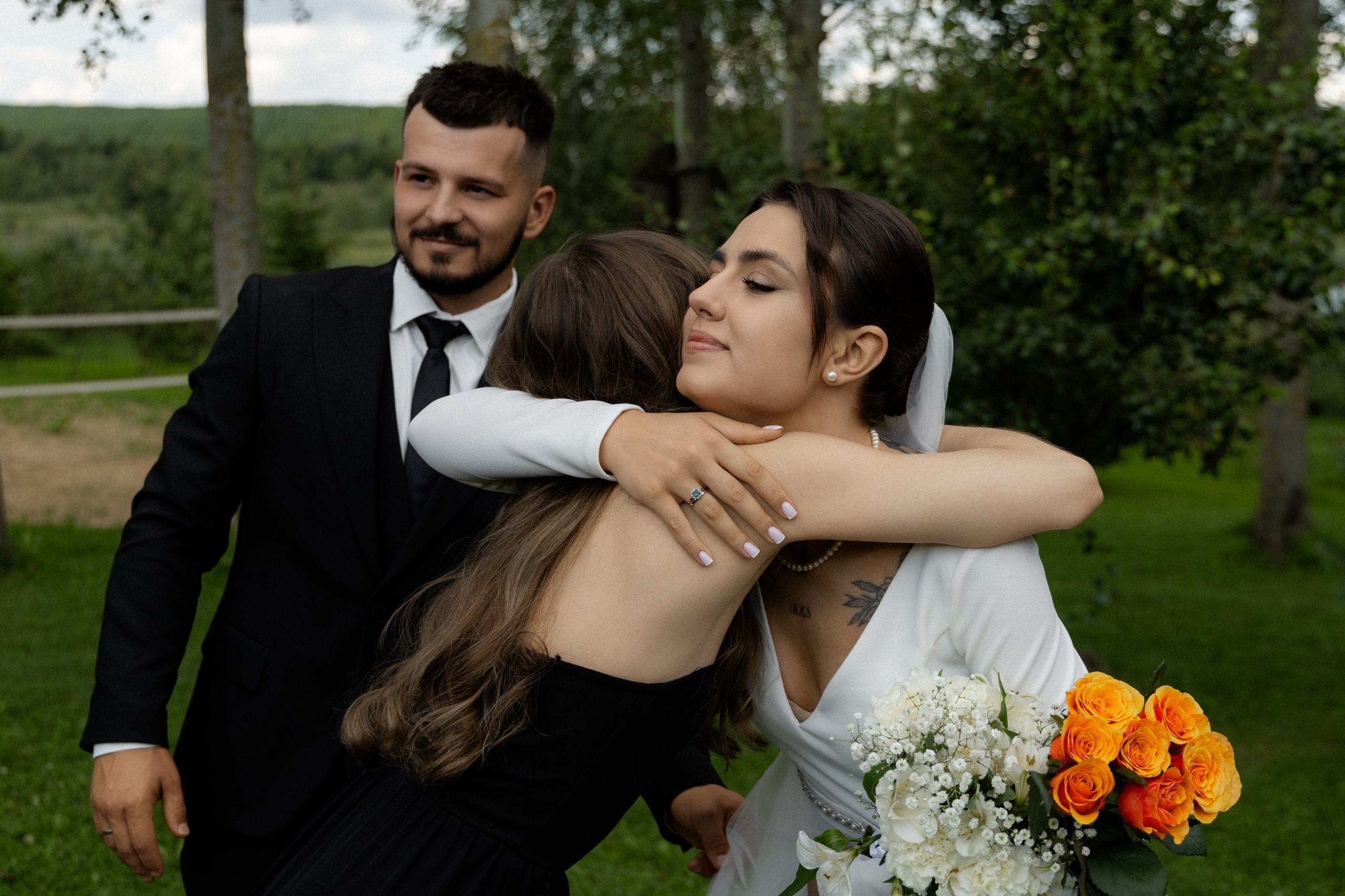 Свадебная фотосессия в агроусадьбе Лабодянка в Минске. Свадебный фотограф в Минске/Беларуси Сергей Спиридонов