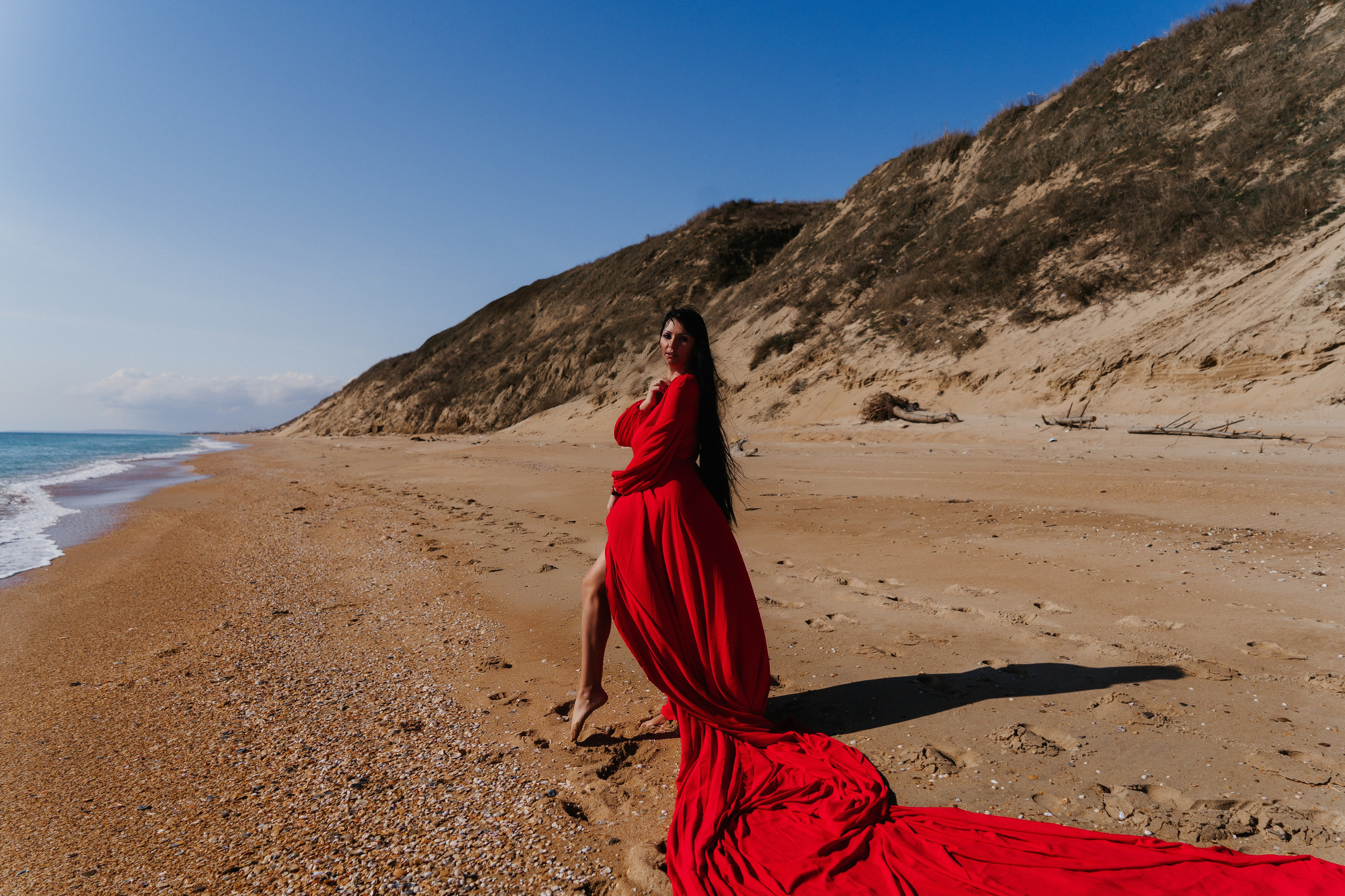 Анапа/Летящие платье. Свадебный и семейный фотограф/видеограф в Краснодаре Наталья Осинская