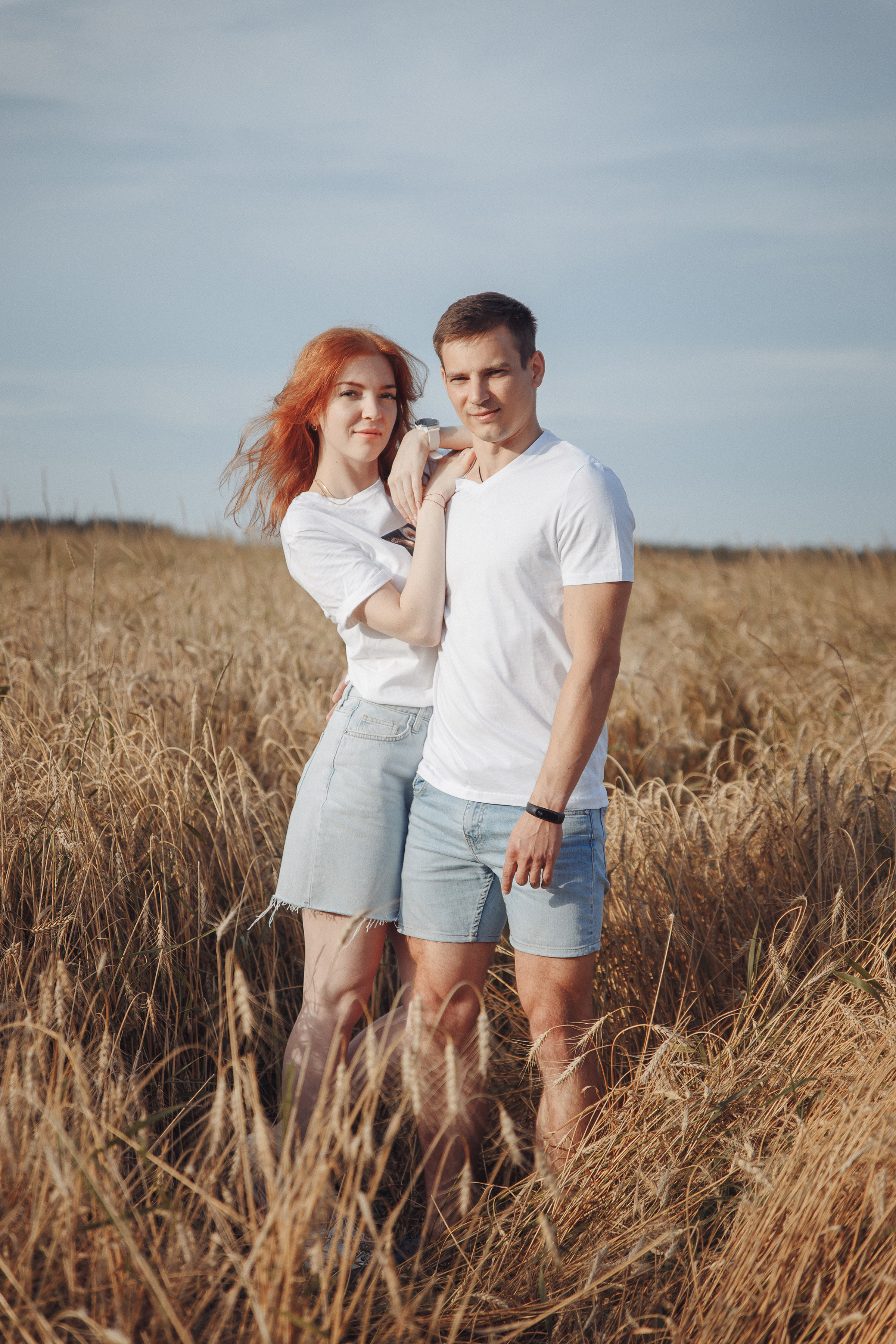 Летняя love-story в поле. Фотограф Марина Юдина. Подольск, Москва