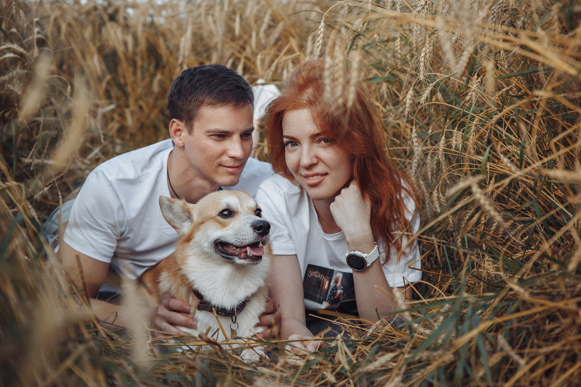 Летняя love-story в поле. Фотограф Марина Юдина. Подольск, Москва