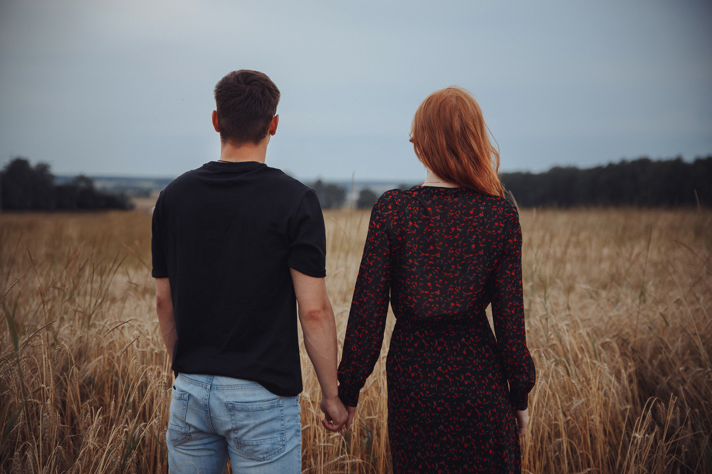 Летняя love-story в поле. Фотограф Марина Юдина. Подольск, Москва