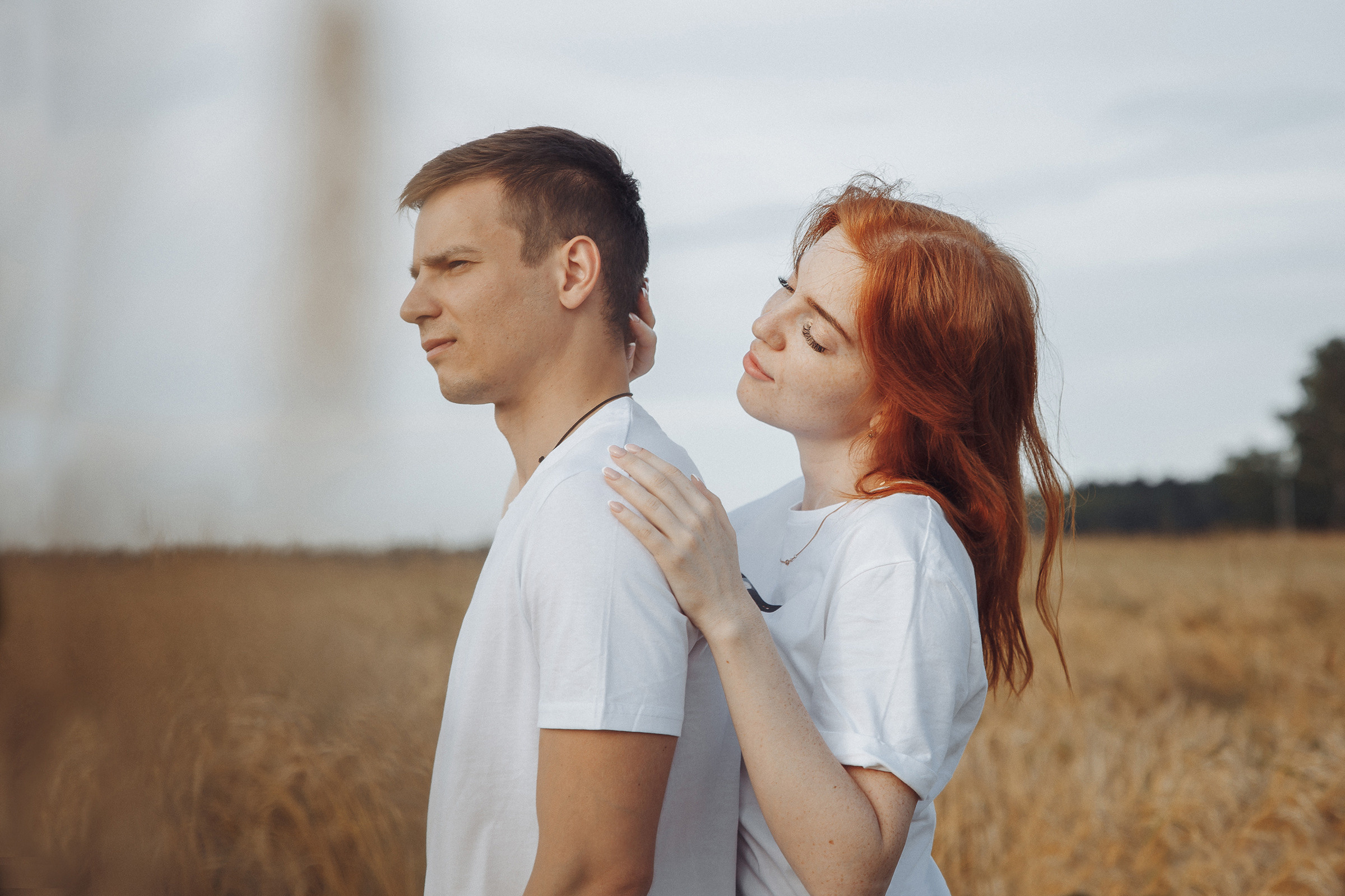 Летняя love-story в поле. Фотограф Марина Юдина. Подольск, Москва