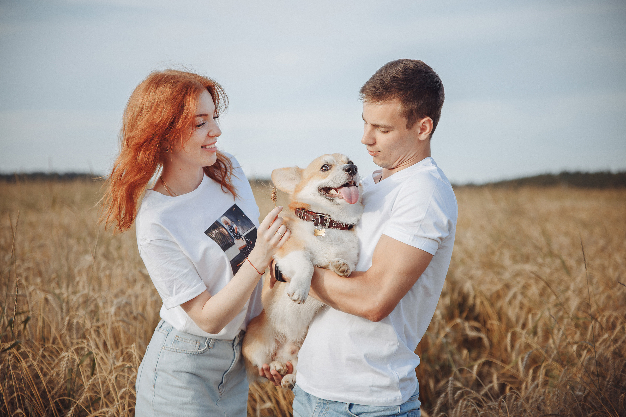 Летняя love-story в поле. Фотограф Марина Юдина. Подольск, Москва