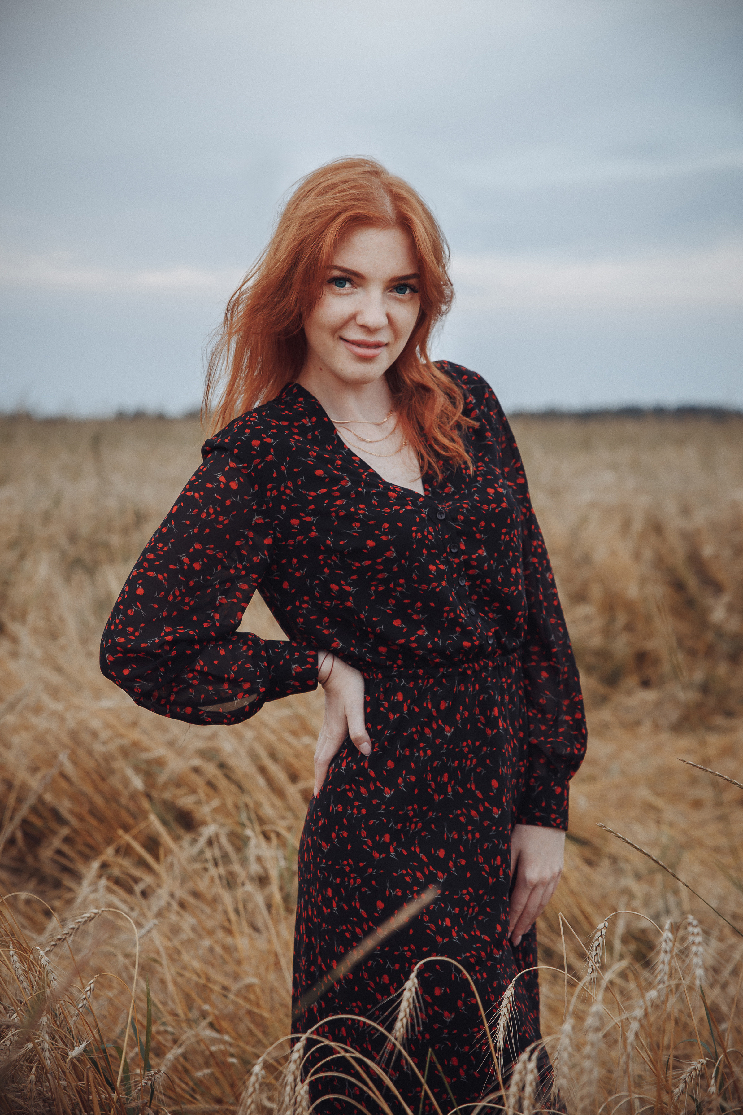 Летняя love-story в поле. Фотограф Марина Юдина. Подольск, Москва