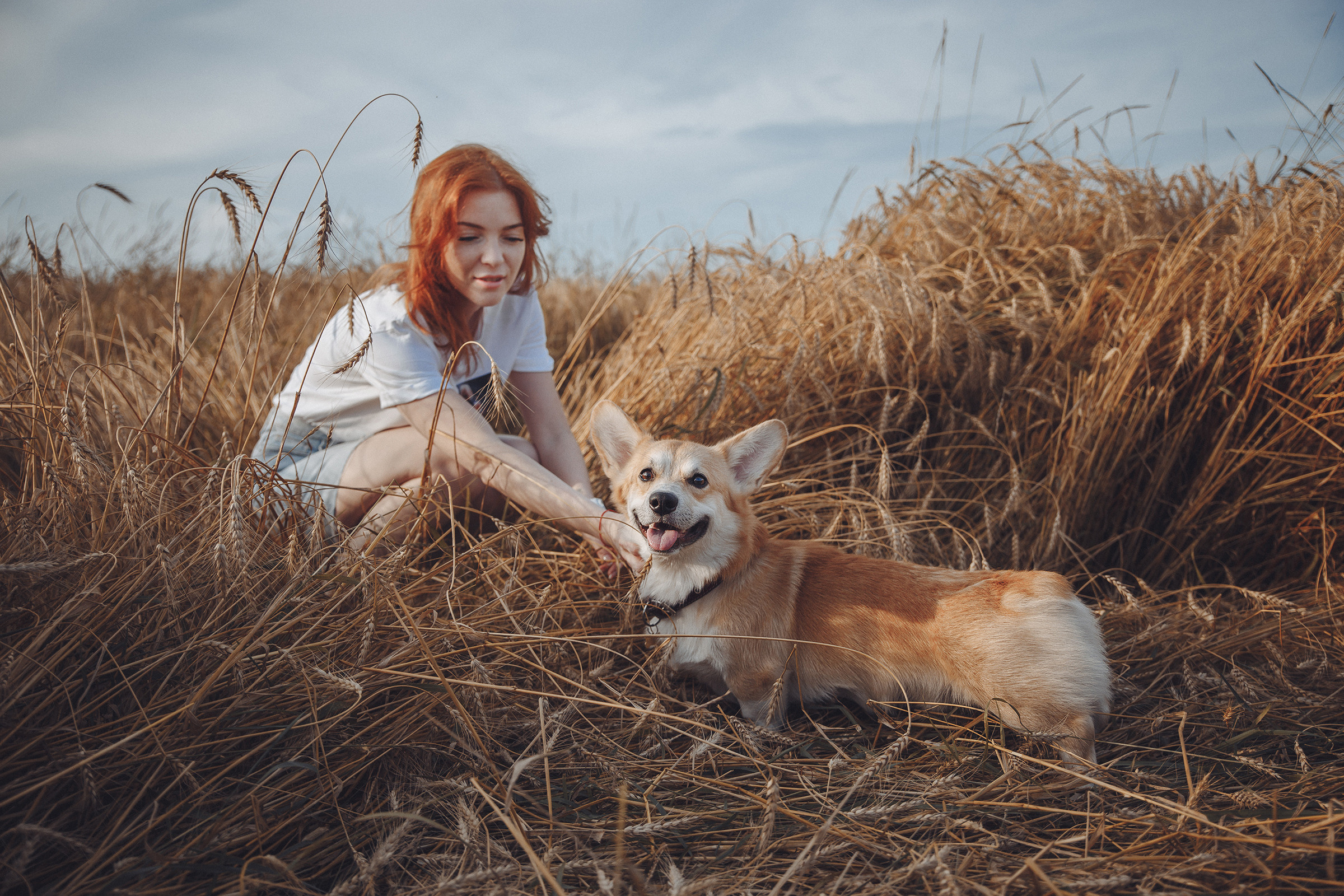 Летняя love-story в поле. Фотограф Марина Юдина. Подольск, Москва