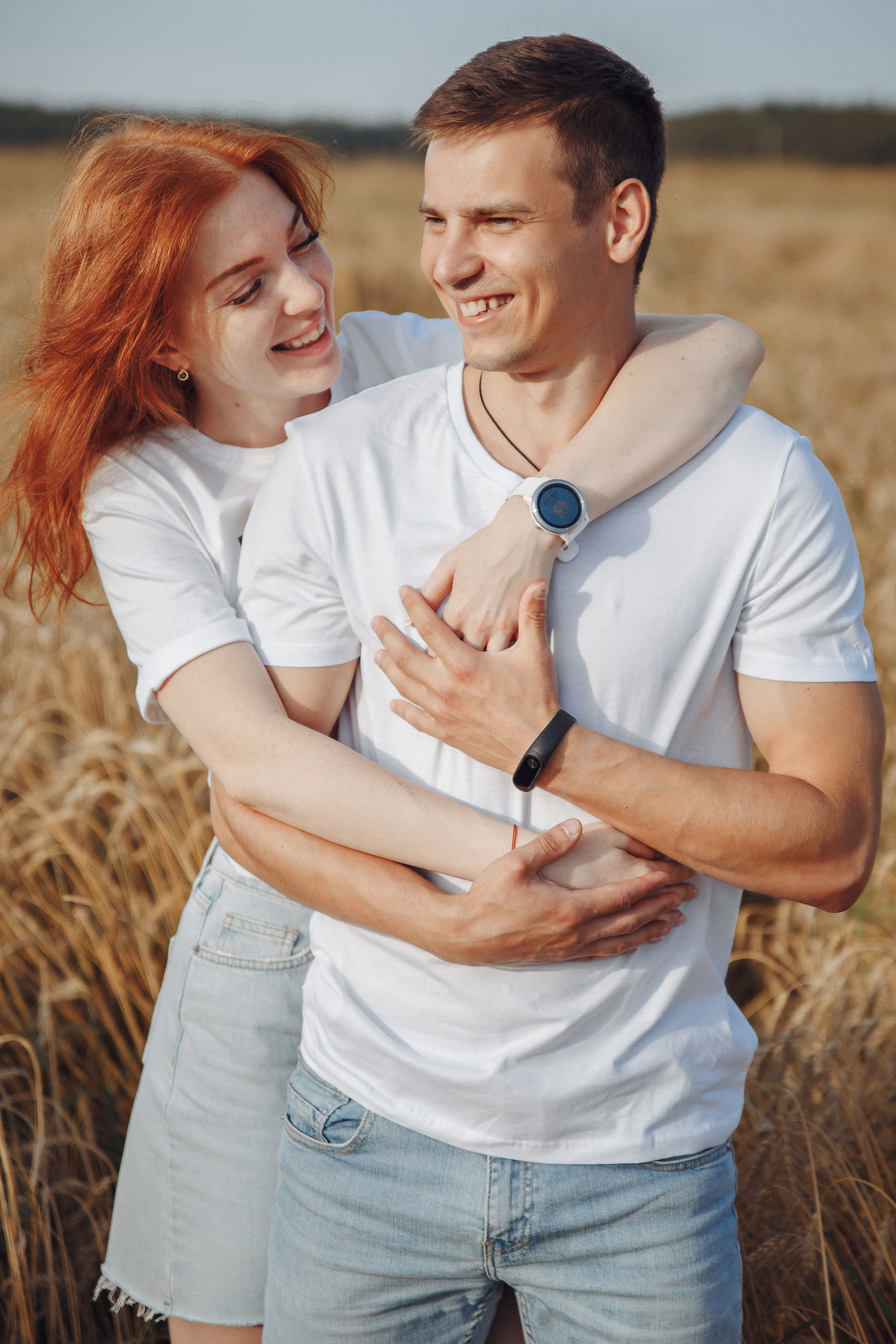 Летняя love-story в поле. Фотограф Марина Юдина. Подольск, Москва