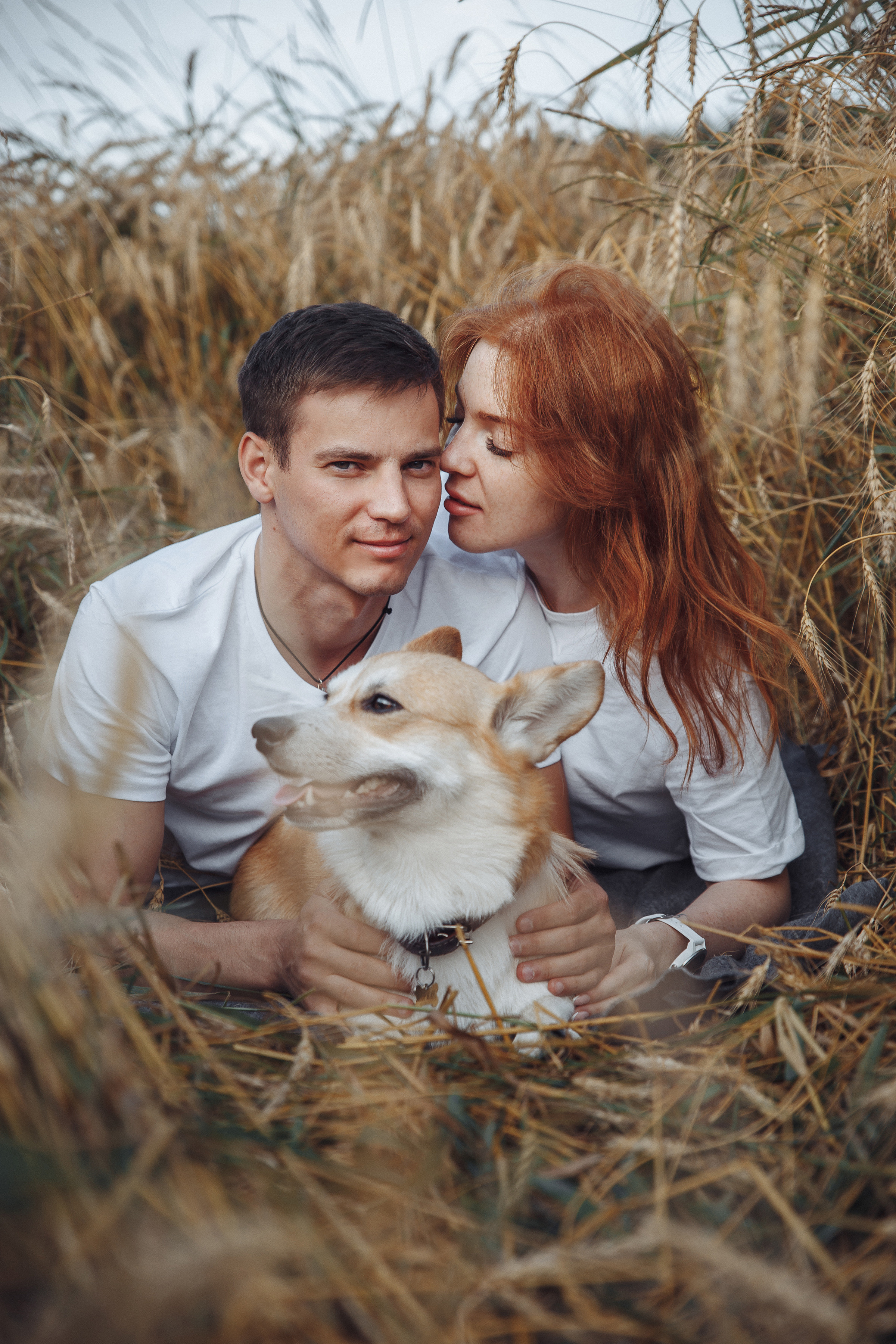 Летняя love-story в поле. Фотограф Марина Юдина. Подольск, Москва