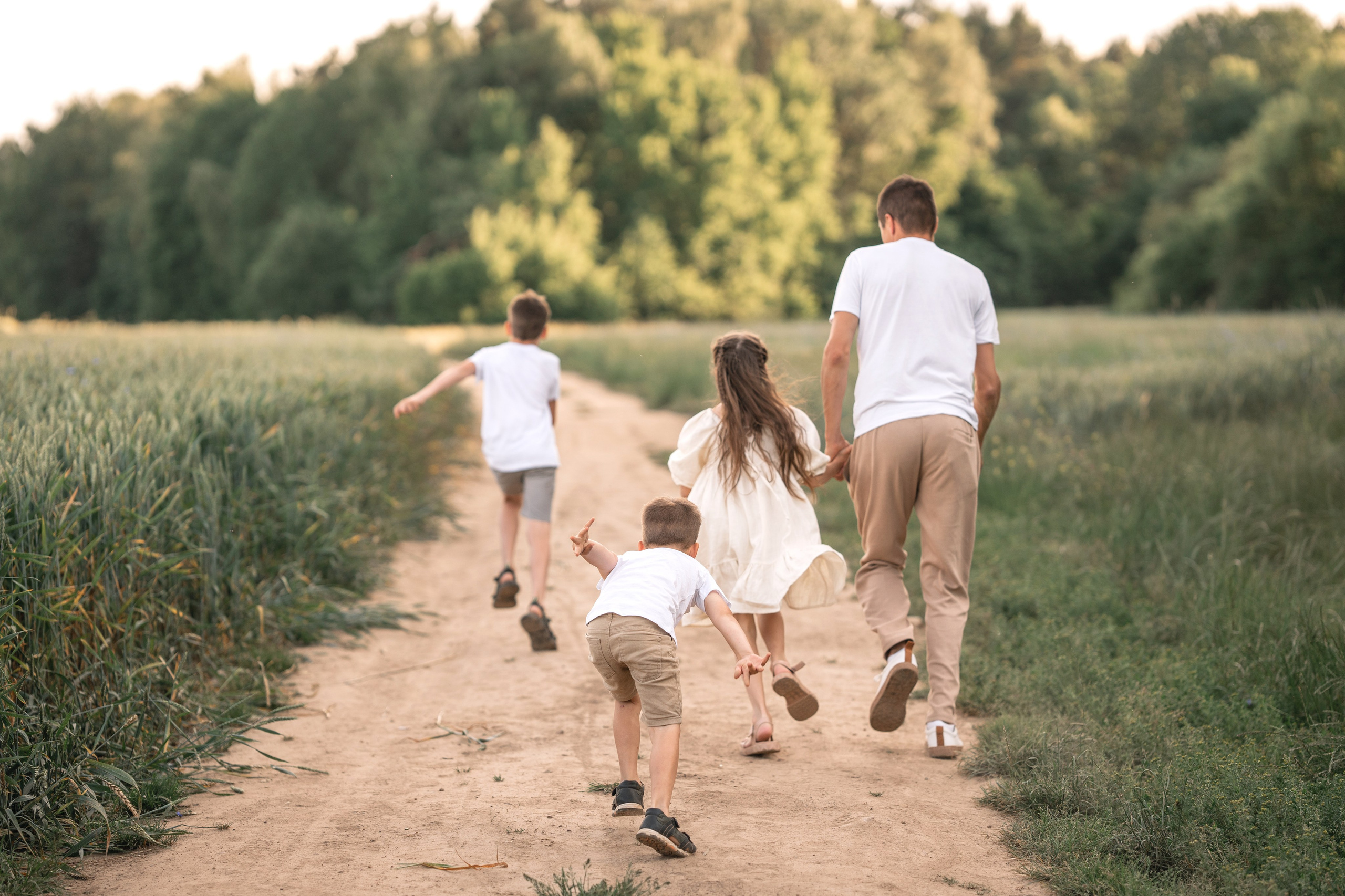 ЛЕТО. Семья Ольги. Фотограф Марта Козел. Гродно, Беларусь