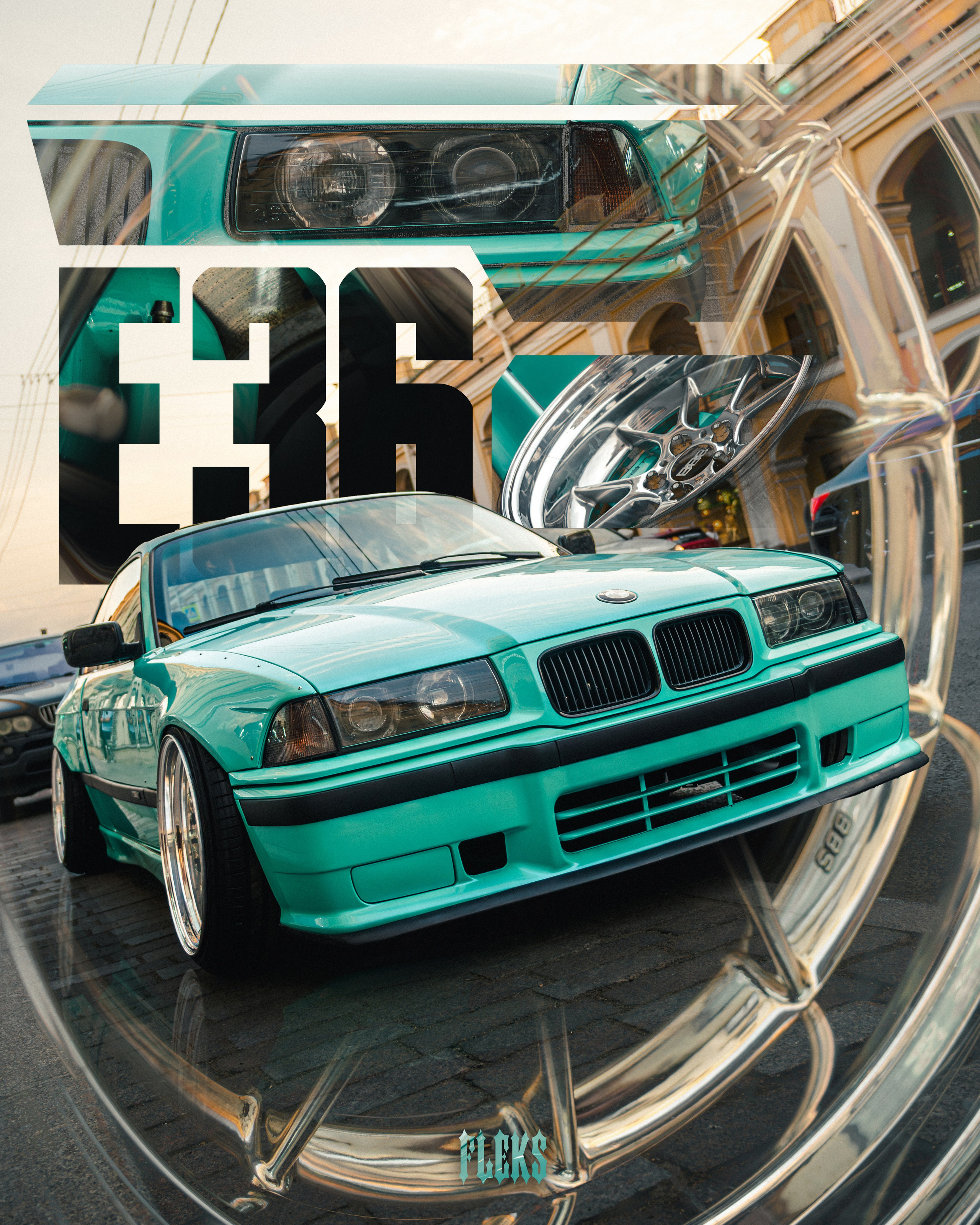 BMW E36. Valya Fleks