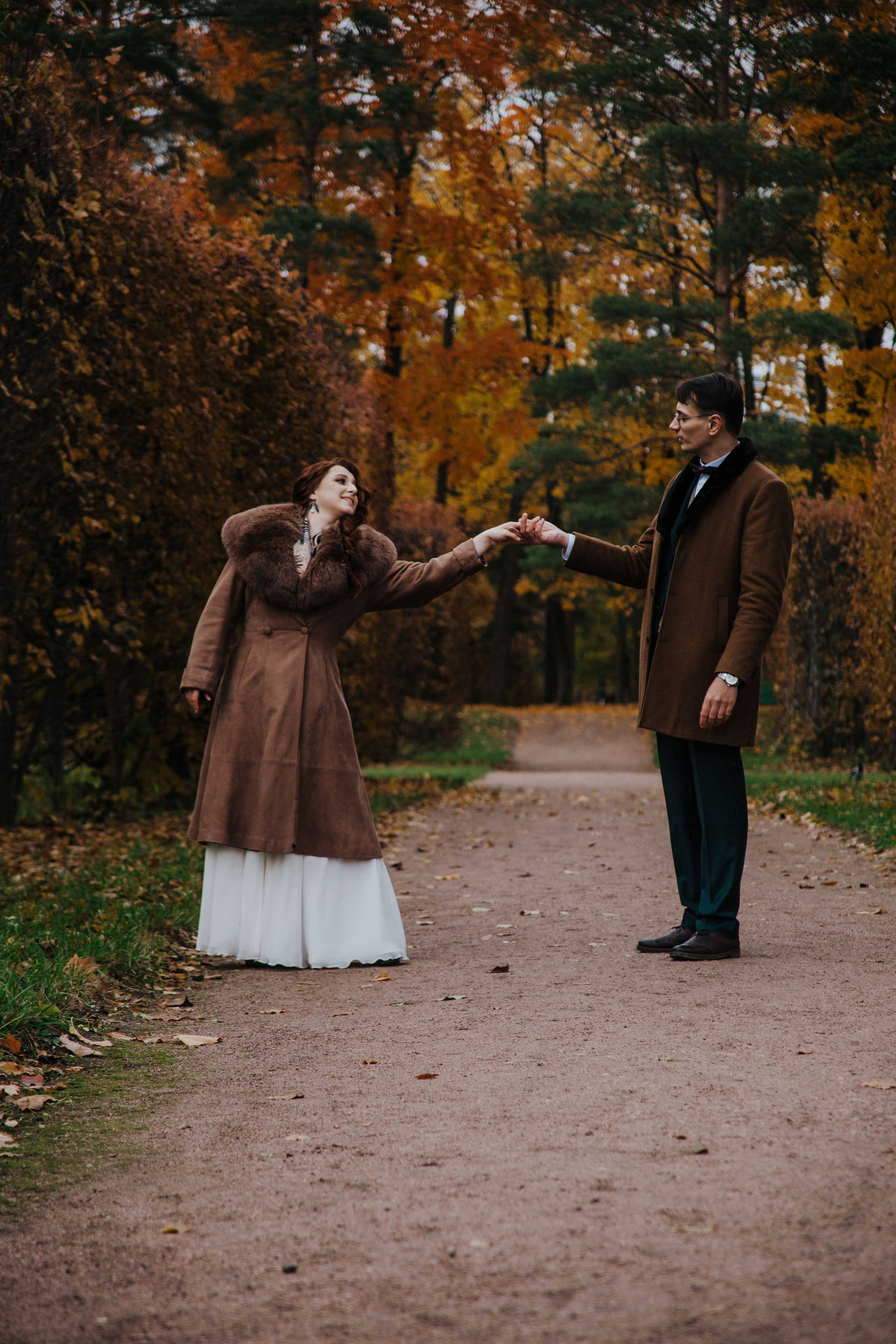 Александра & Владимир. Свадебная съёмка в Царском селе. Свадебный и контент фотограф в Севастополе и Крыму Марина Данилова