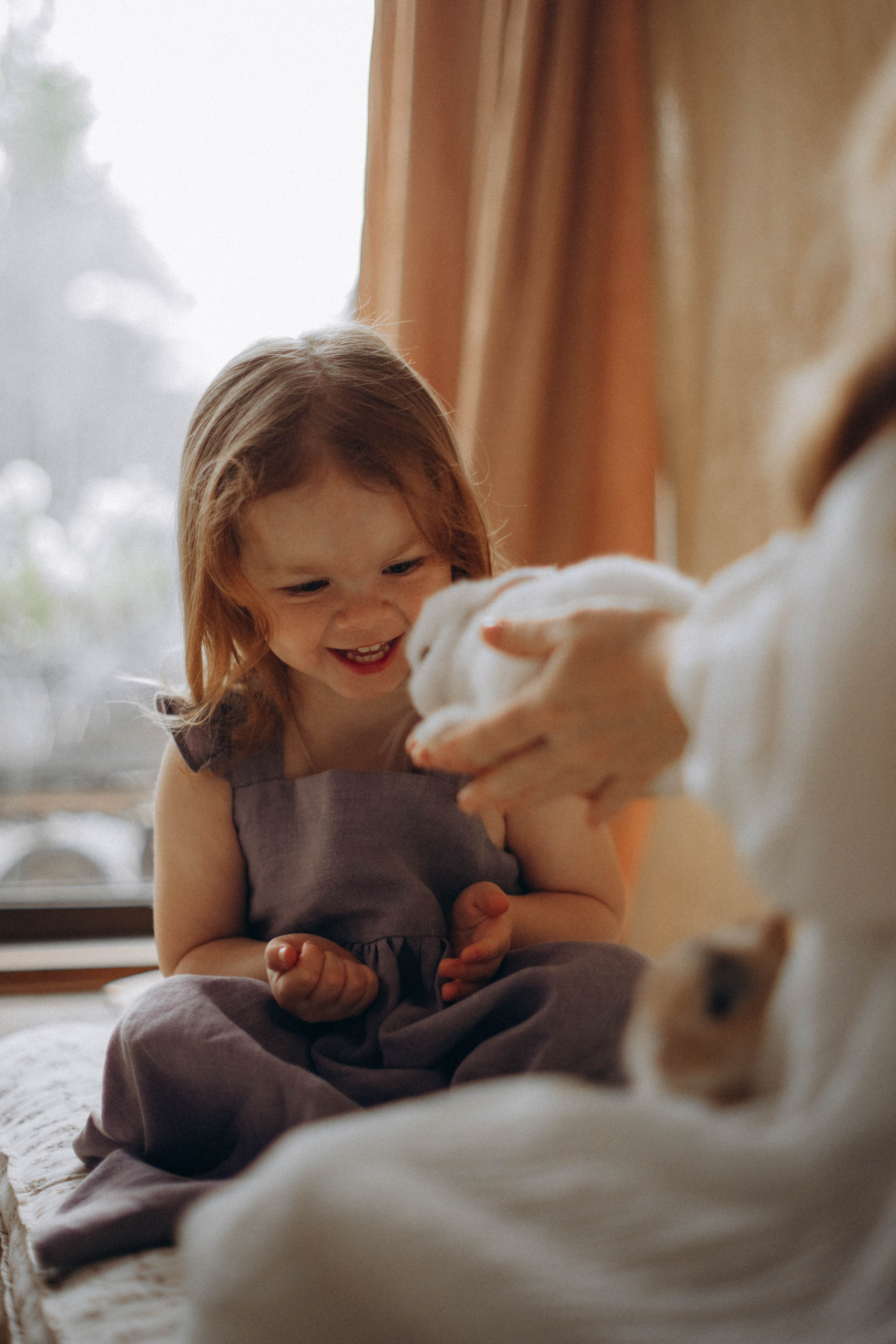 Малышка Лия и утята. Семейный фотограф Москва Ирина Малышева