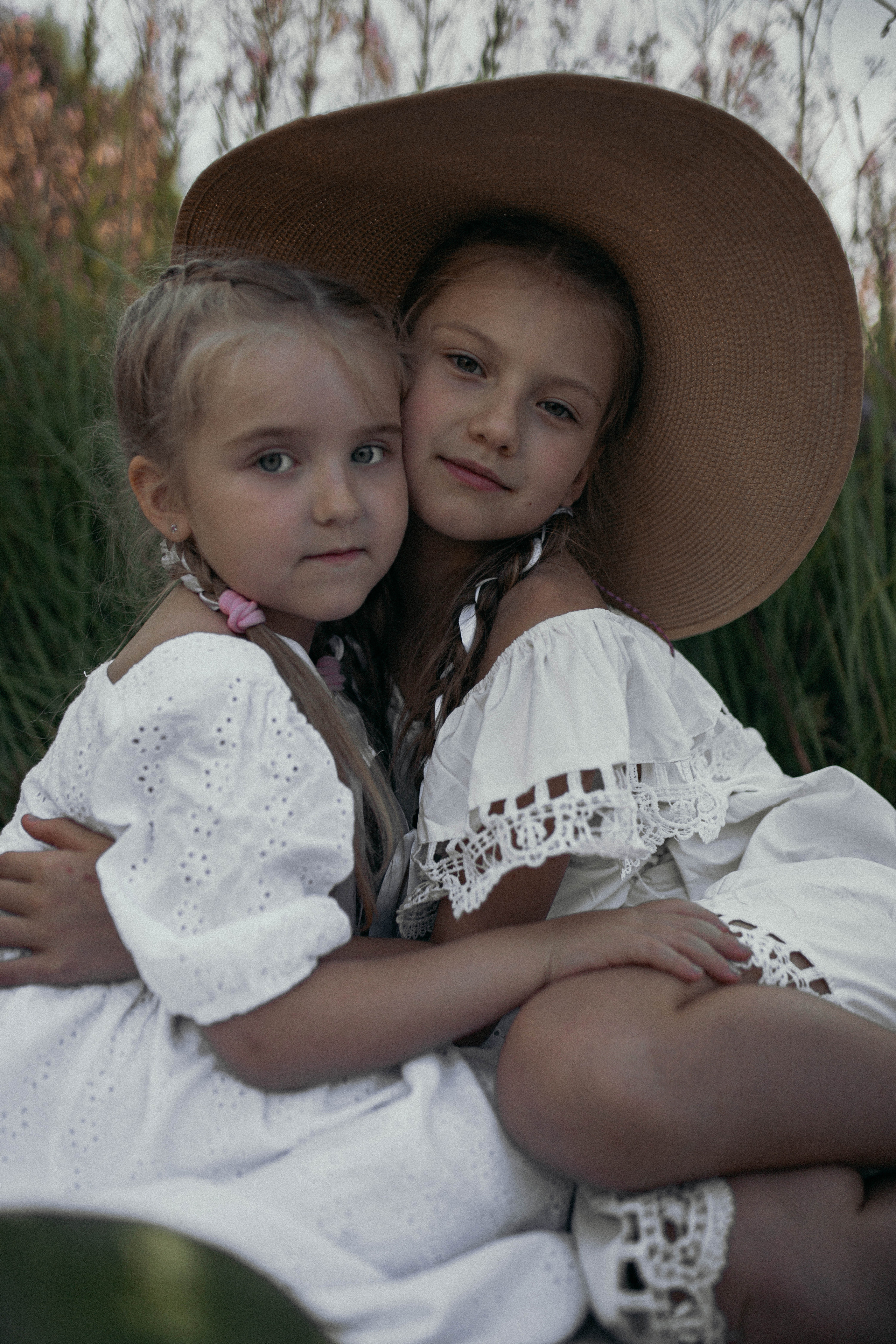 Детская съемка на красивом закате. Фотограф Яна Майорникова