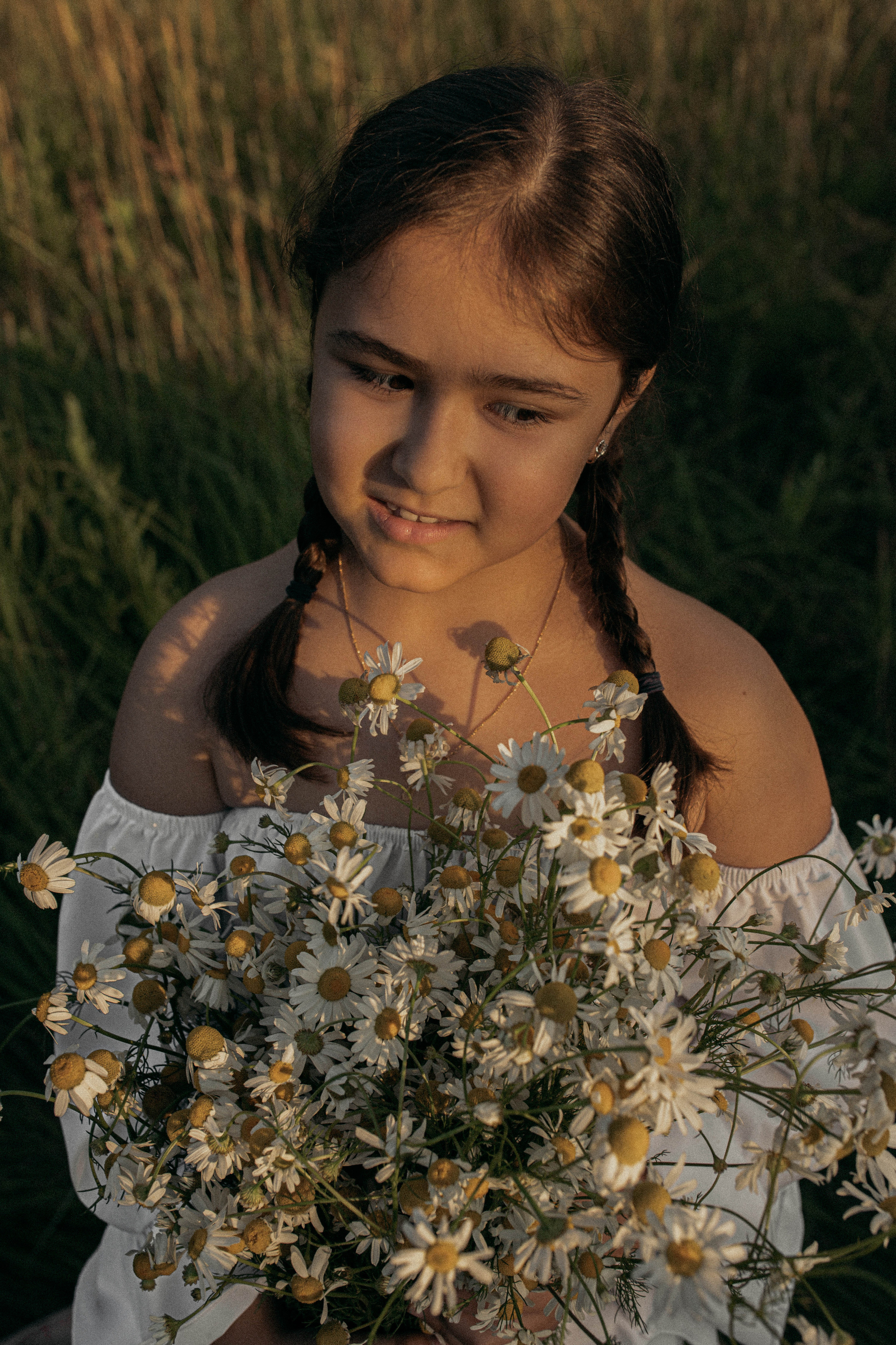 Детская съемка на красивом закате. Фотограф Яна Майорникова