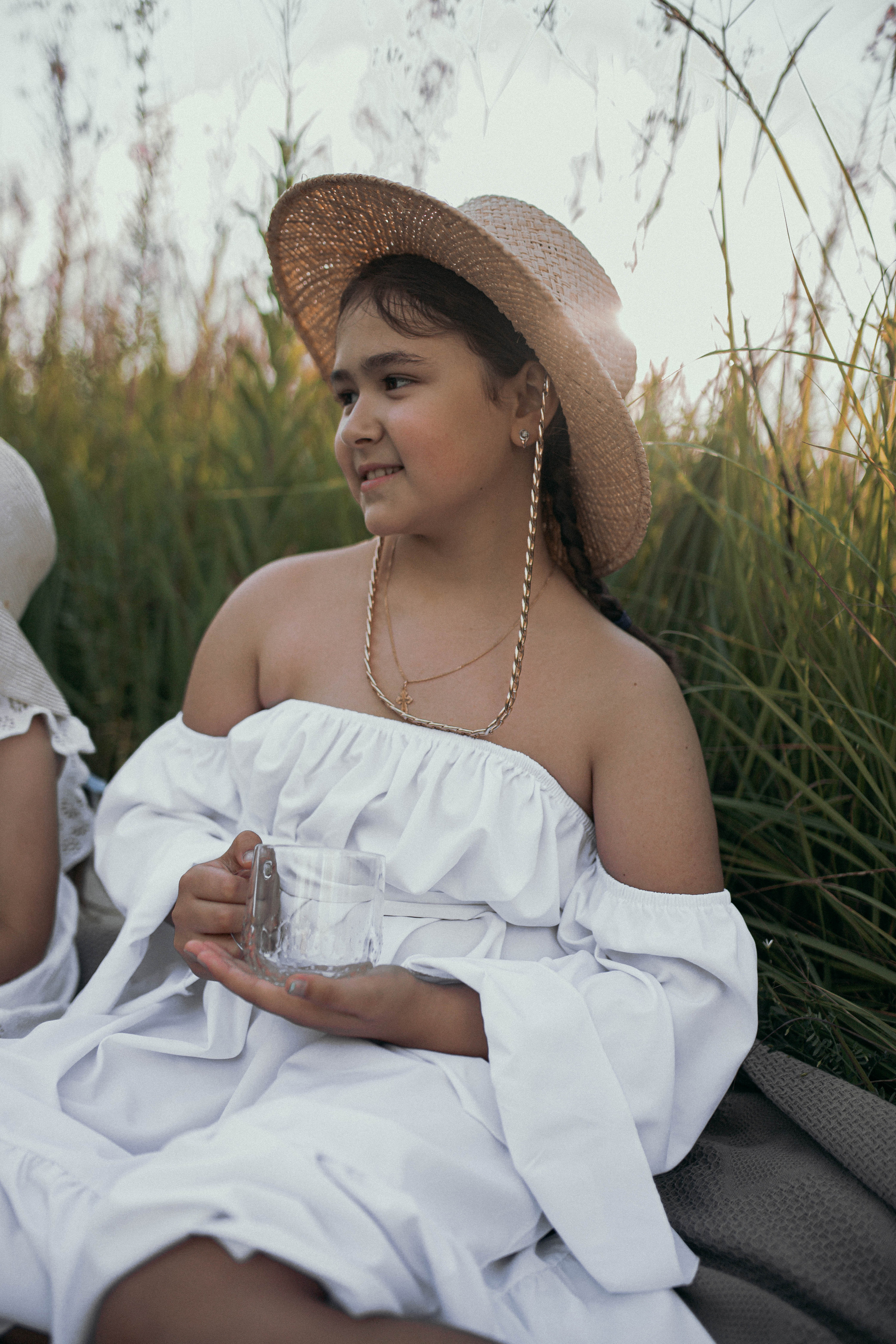 Детская съемка на красивом закате. Фотограф Яна Майорникова