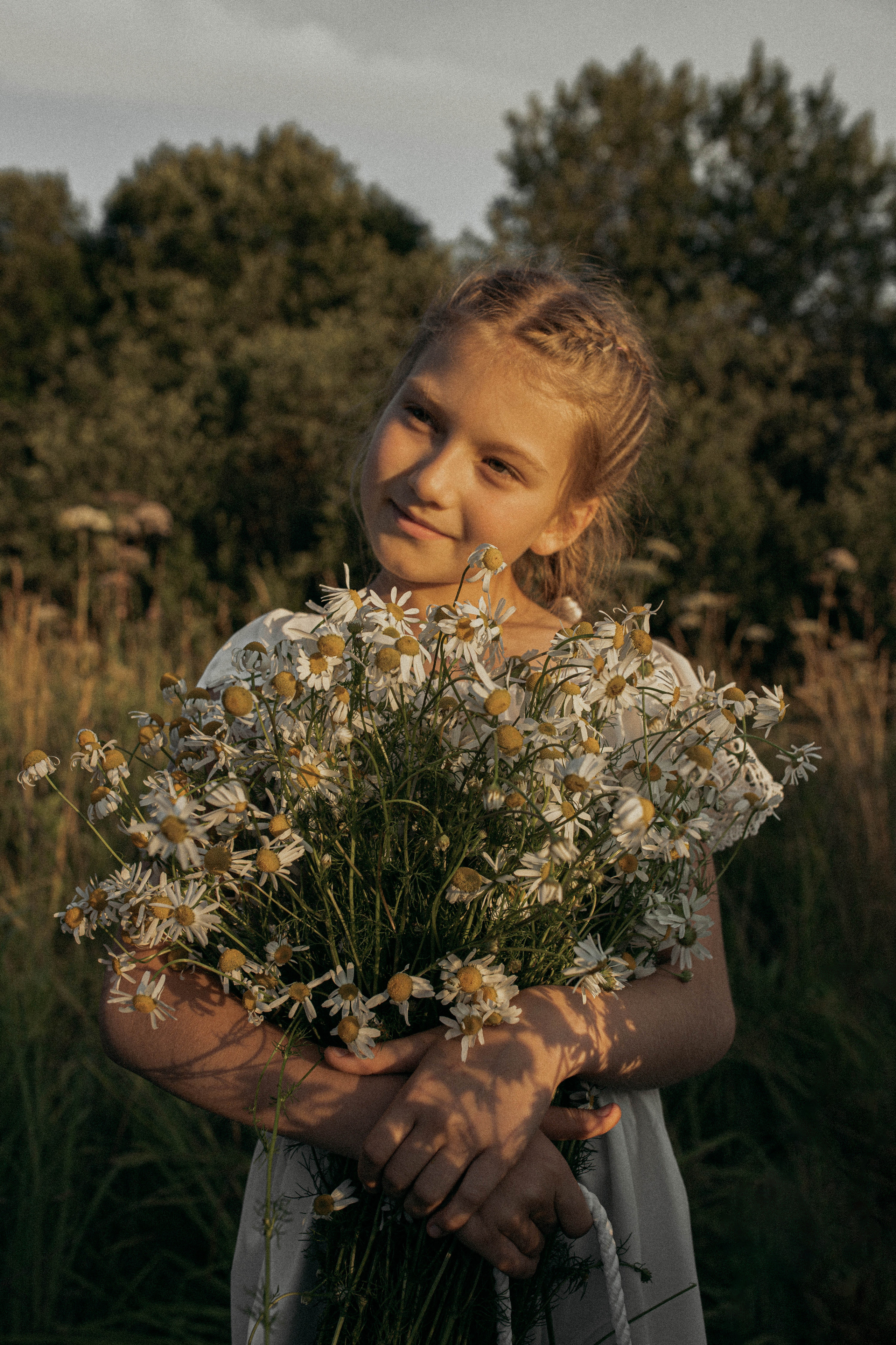 Детская съемка на красивом закате. Фотограф Яна Майорникова