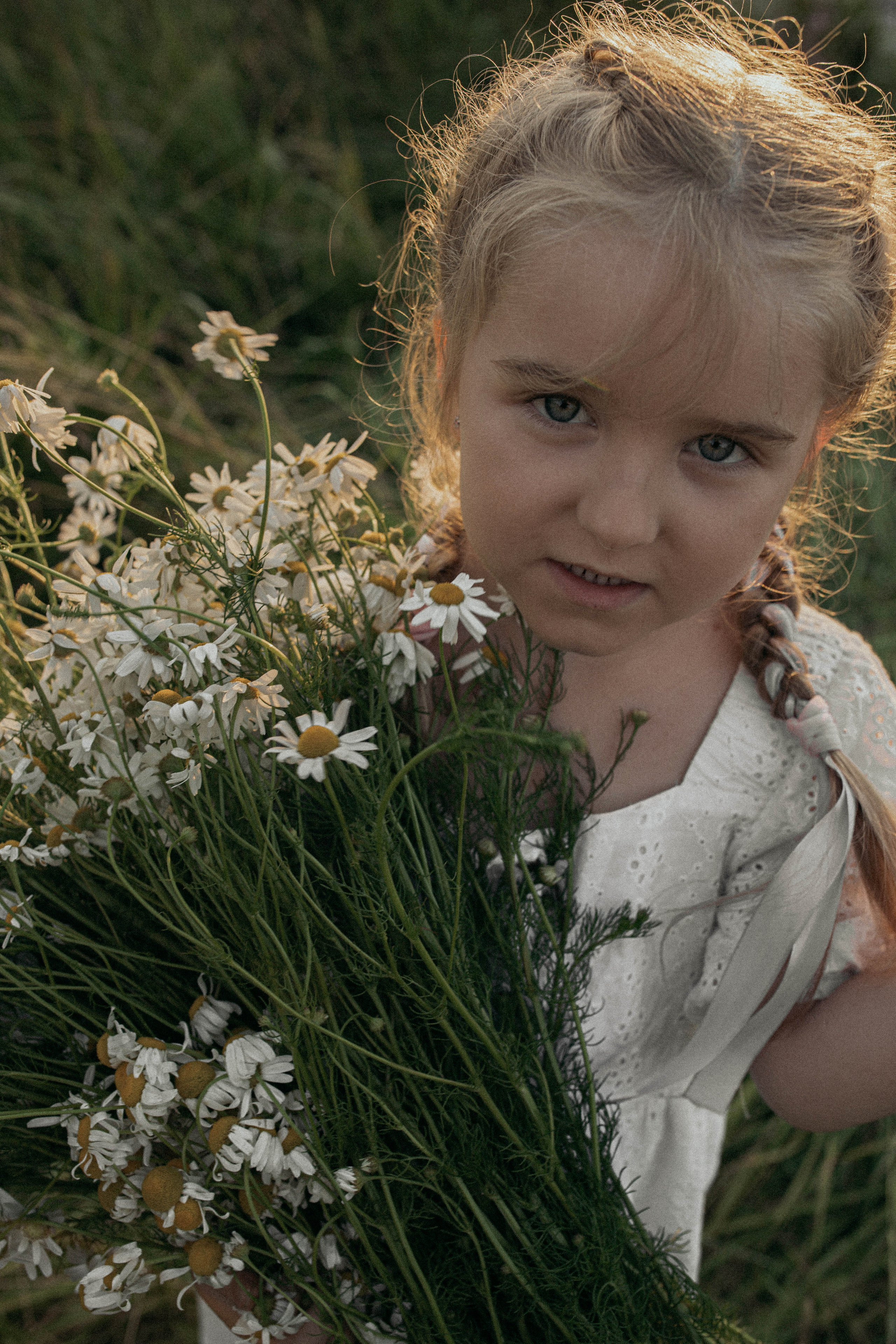 Детская съемка на красивом закате. Фотограф Яна Майорникова