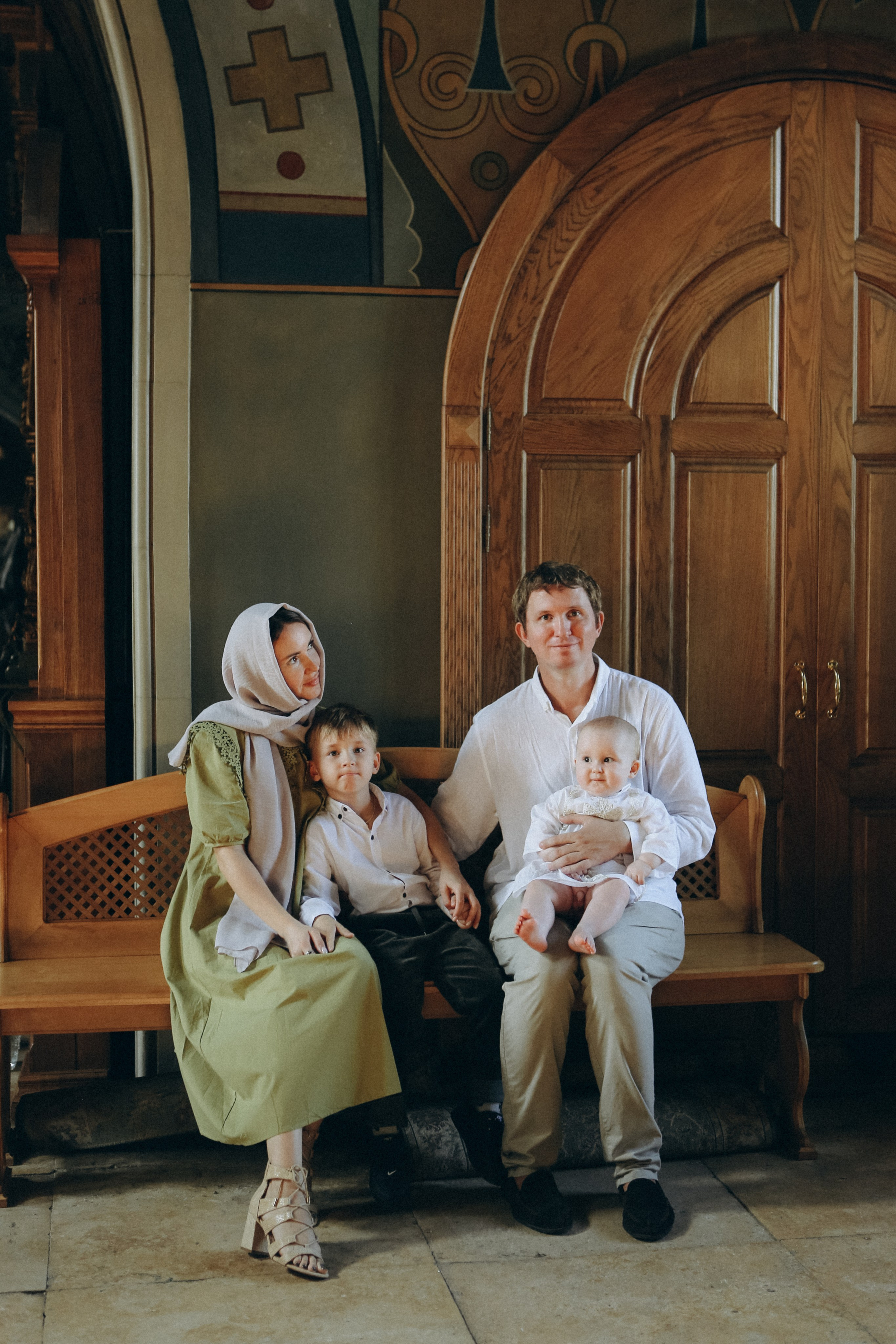 Крещение Ивана. Фотограф Анастасия Кувшинова Москва