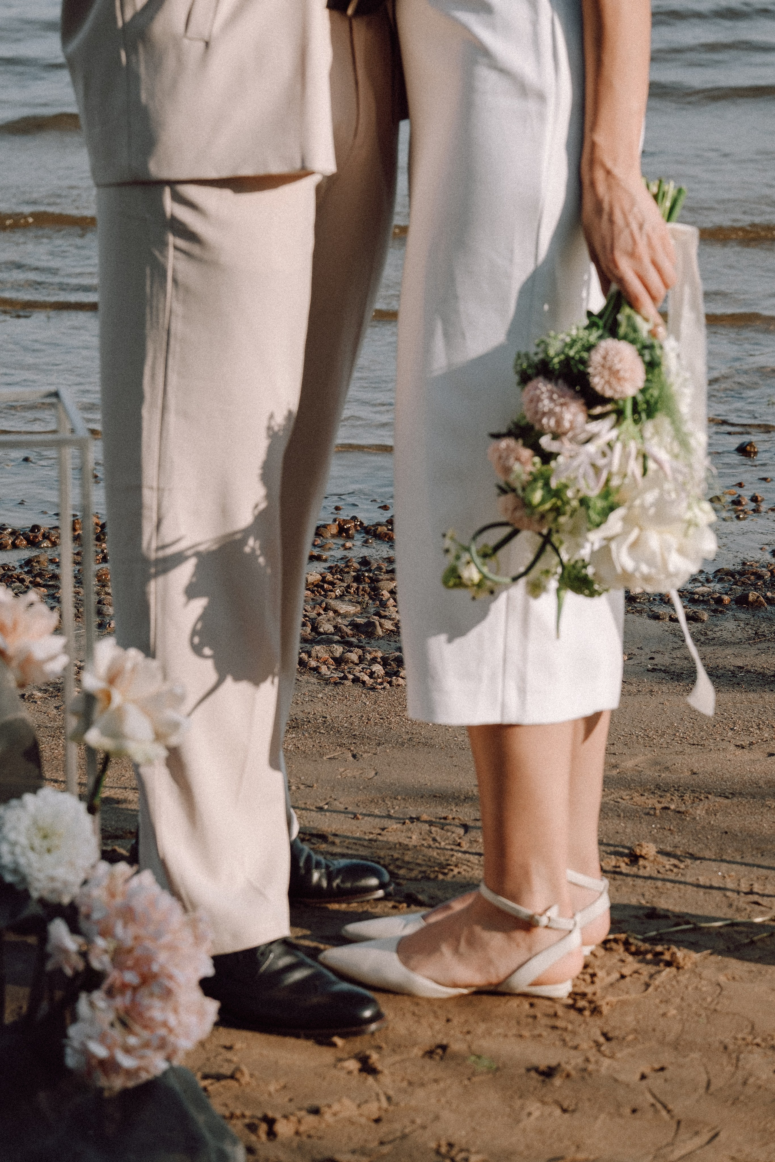 СВАДЕБНАЯ ФОТОСЕССИЯ ВЫЕЗДНОЙ ЦЕРЕМОНИИ (ФИНСКИЙ ЗАЛИВ). Профессиональный фотограф, Санкт-Петербург — Виктория Богомолова