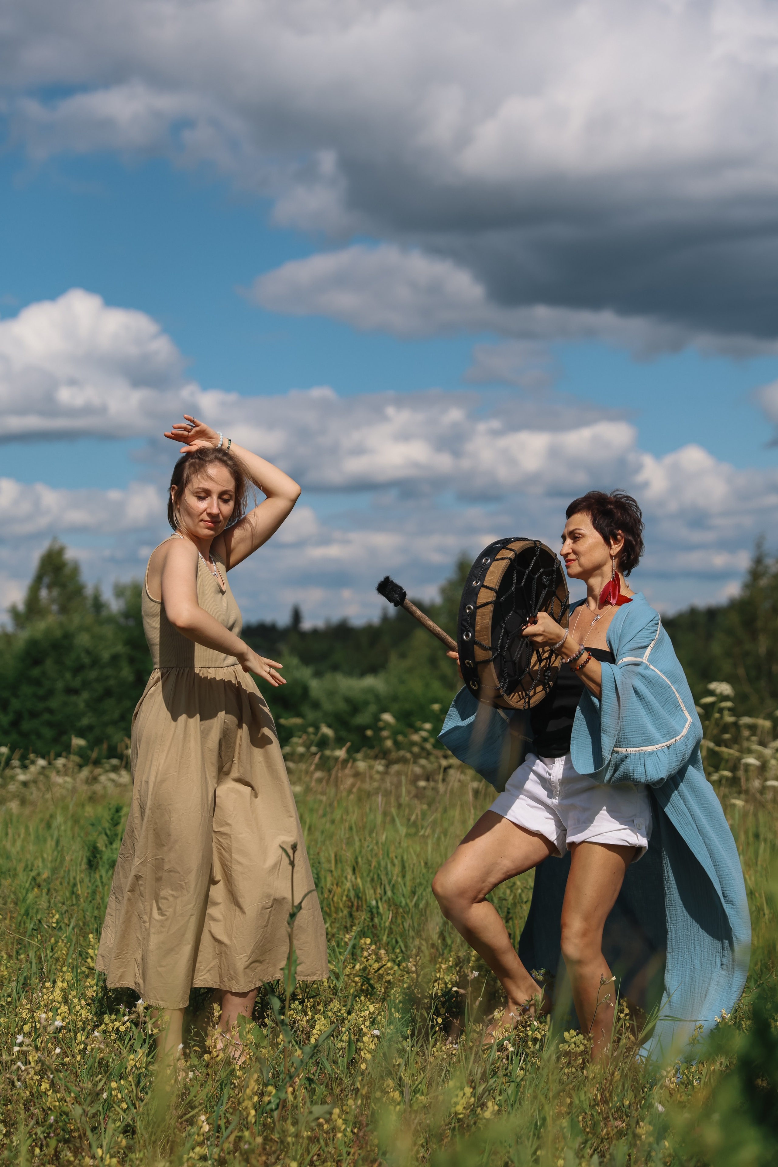 Йога-ретрит в Завидово на Иван Купалу. Фотограф и видеограф Анна Домашенко