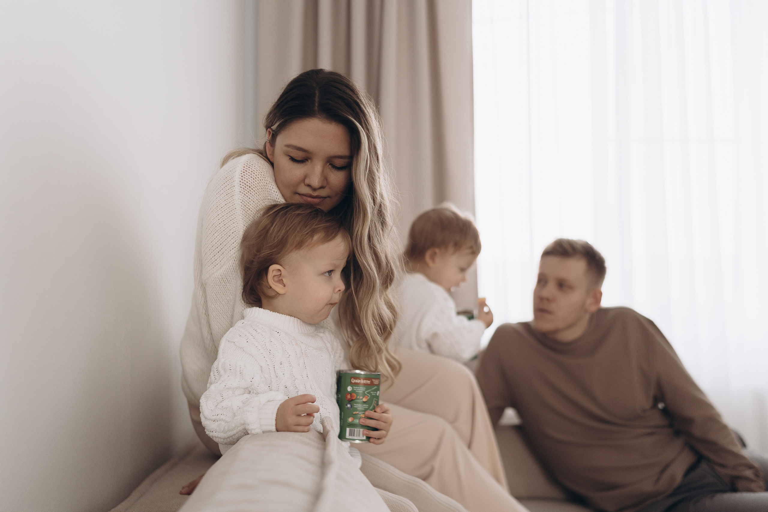 Лёша, Лена, Ева и Лея. Семейный и домашний фотограф в Уфе Ирина Гарасюта