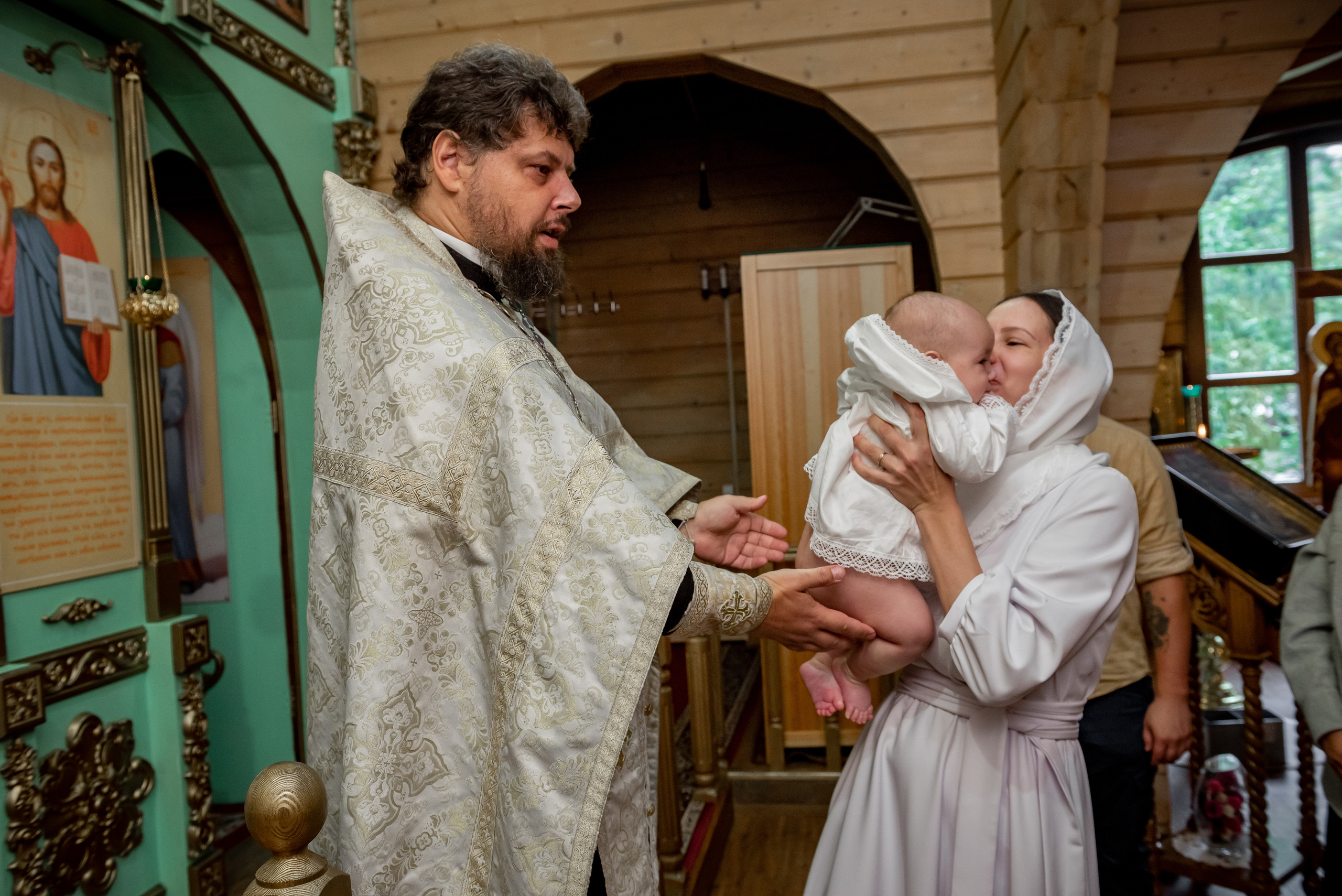 Крещение Артема. Станислав Тюрин Фотограф Москва. Индивидуальные и семейные фотосессии;