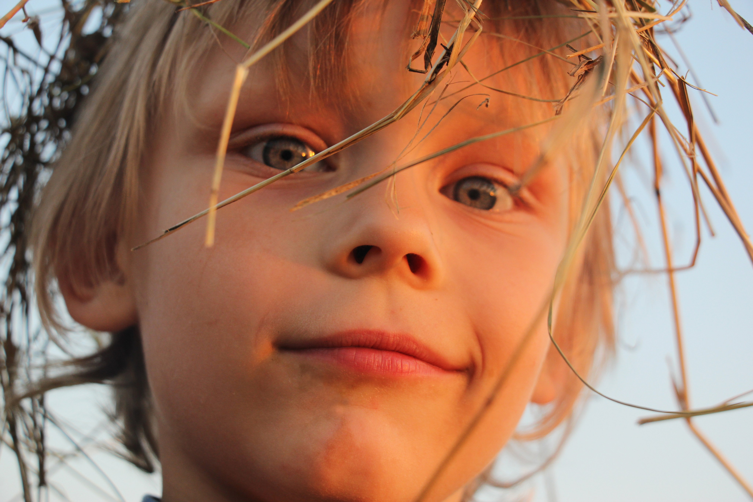 На стоге сена. Фотограф в Москве Юлия Карпова