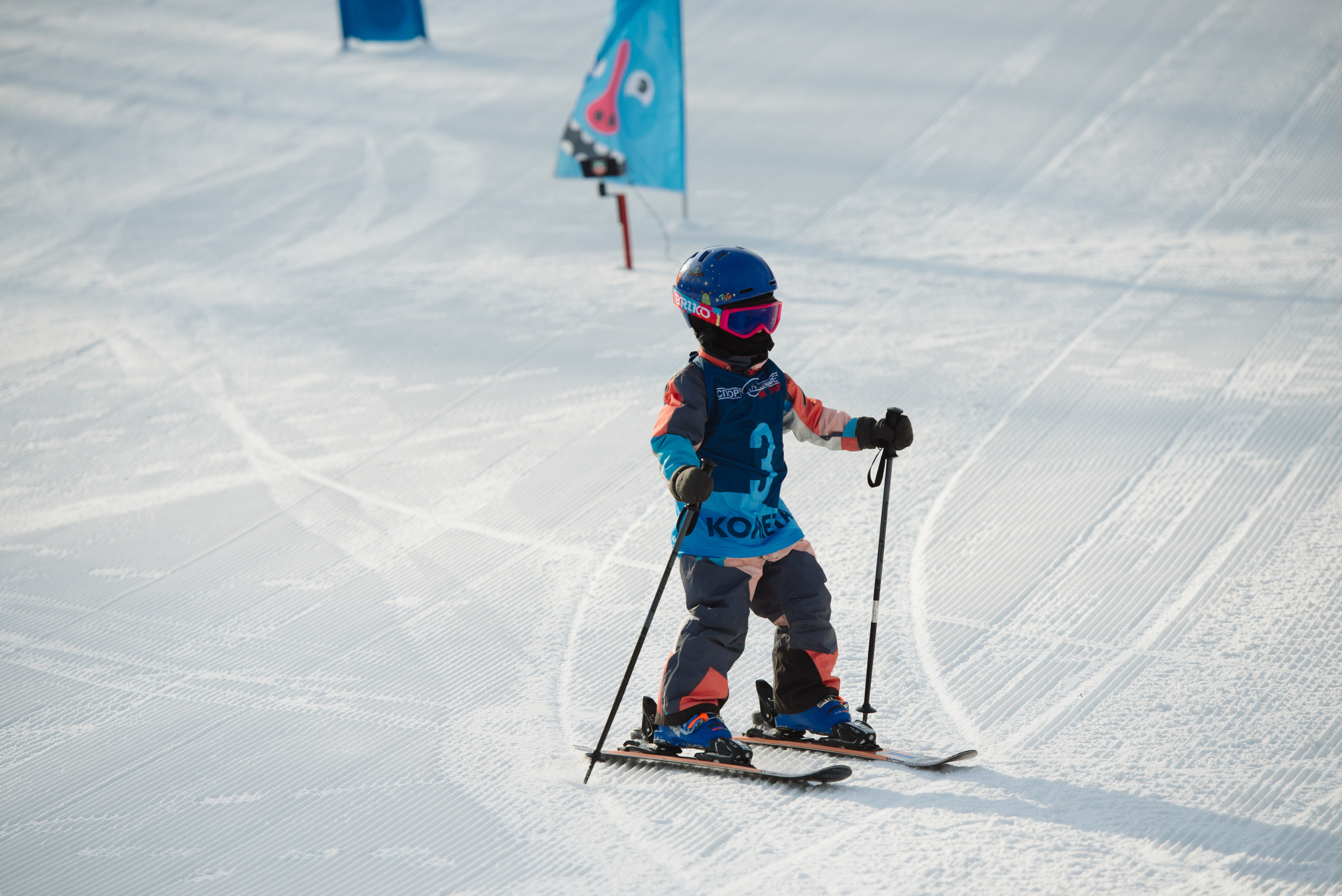 Детские соревнования/Лыжи. Фотограф Мария Каюрова