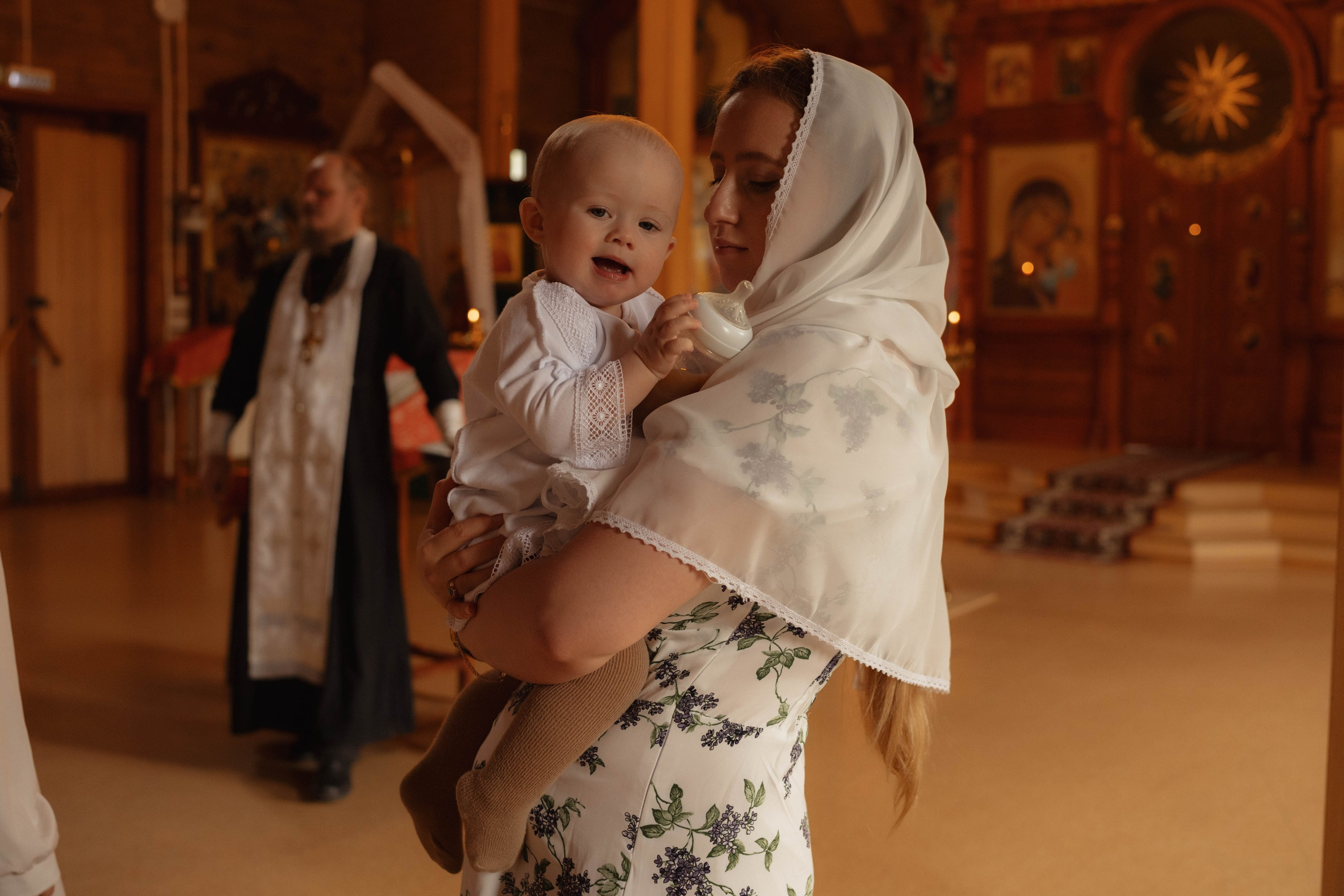 Крещение Любы. Фотограф в Новосибирске Диана Ильиных