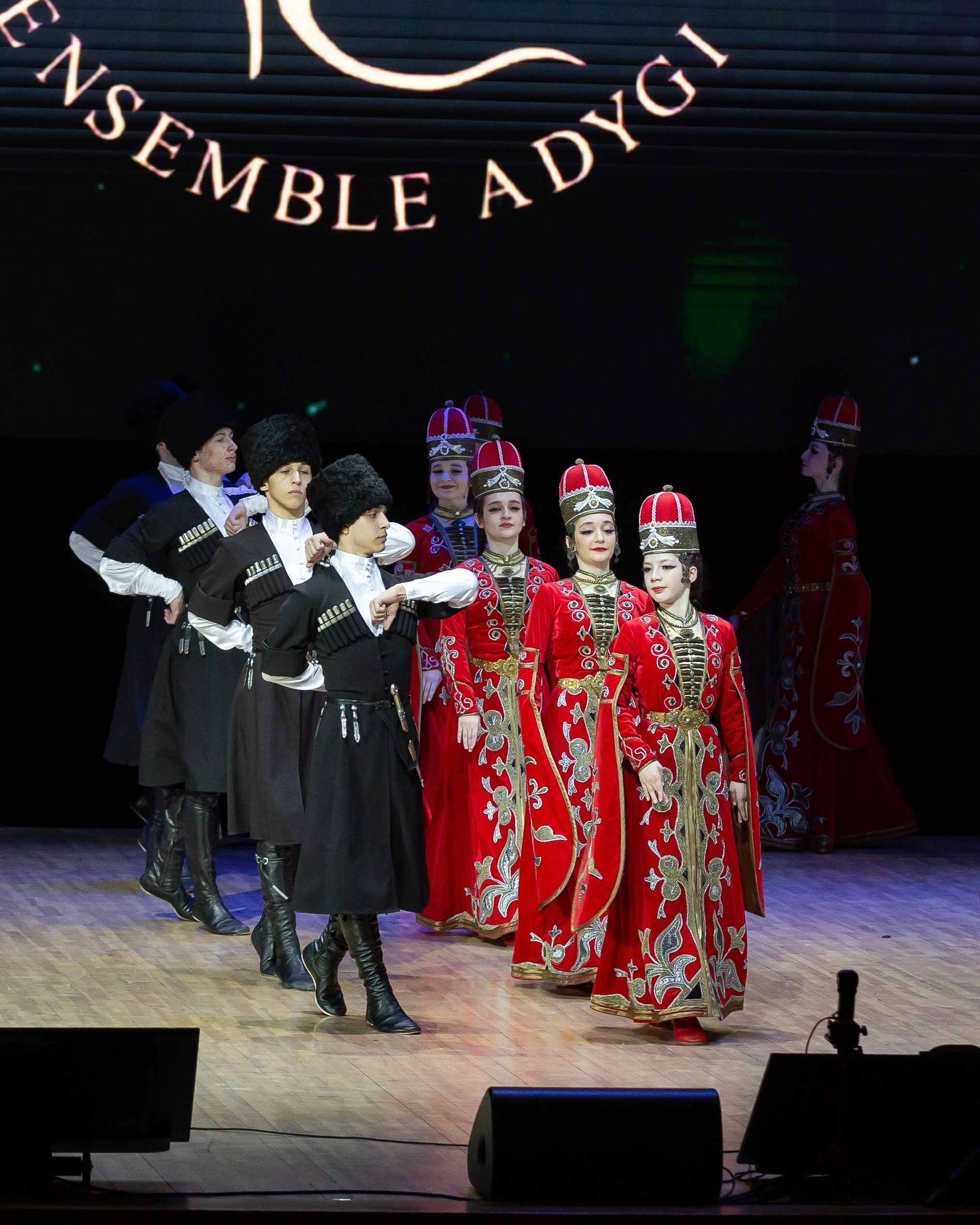 Юбилейный концерт танцевального коллектива «Адыги». Репортажный фотограф в Москве