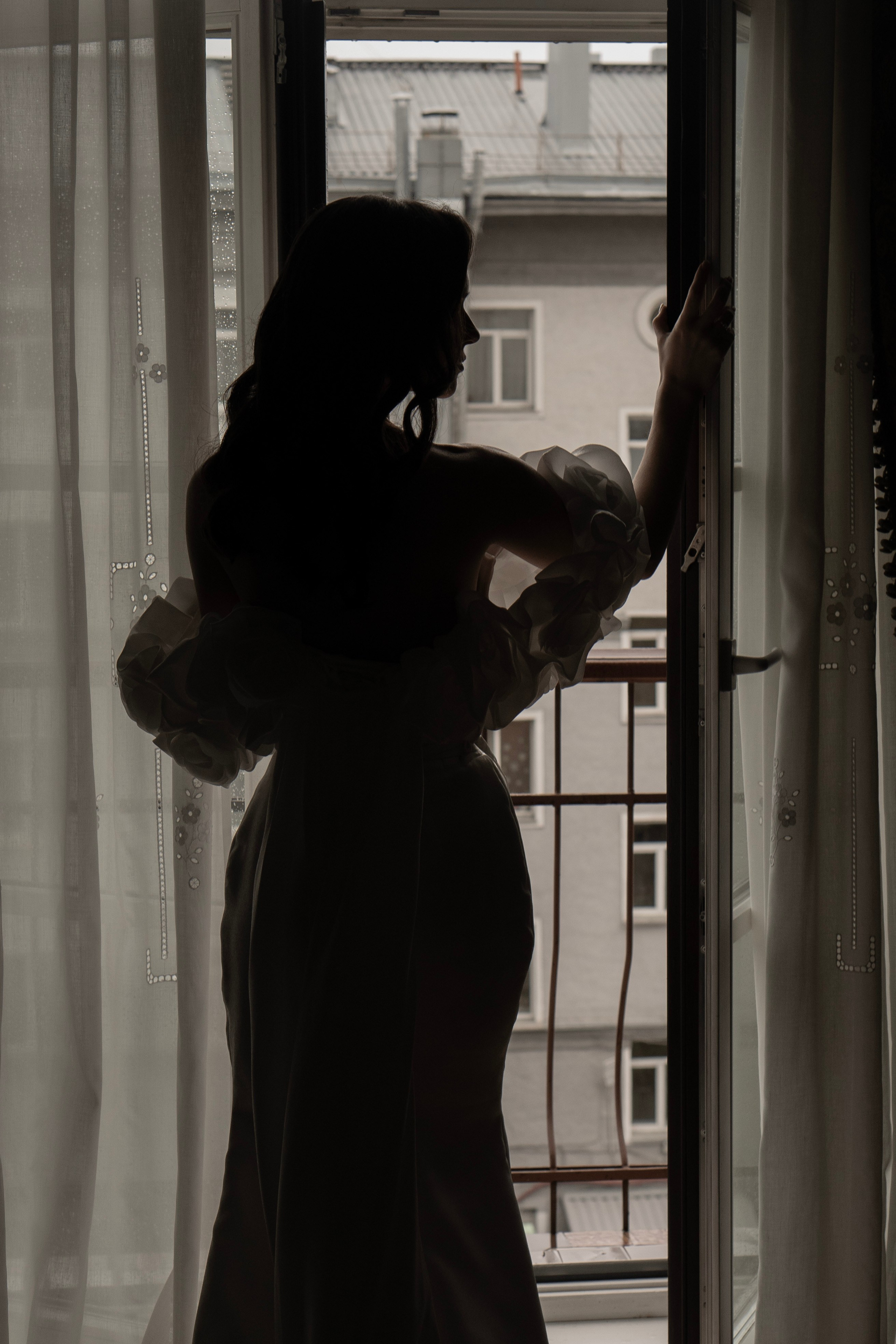 Свадебная в ретро-квартире. Фотограф Арина Шмакова