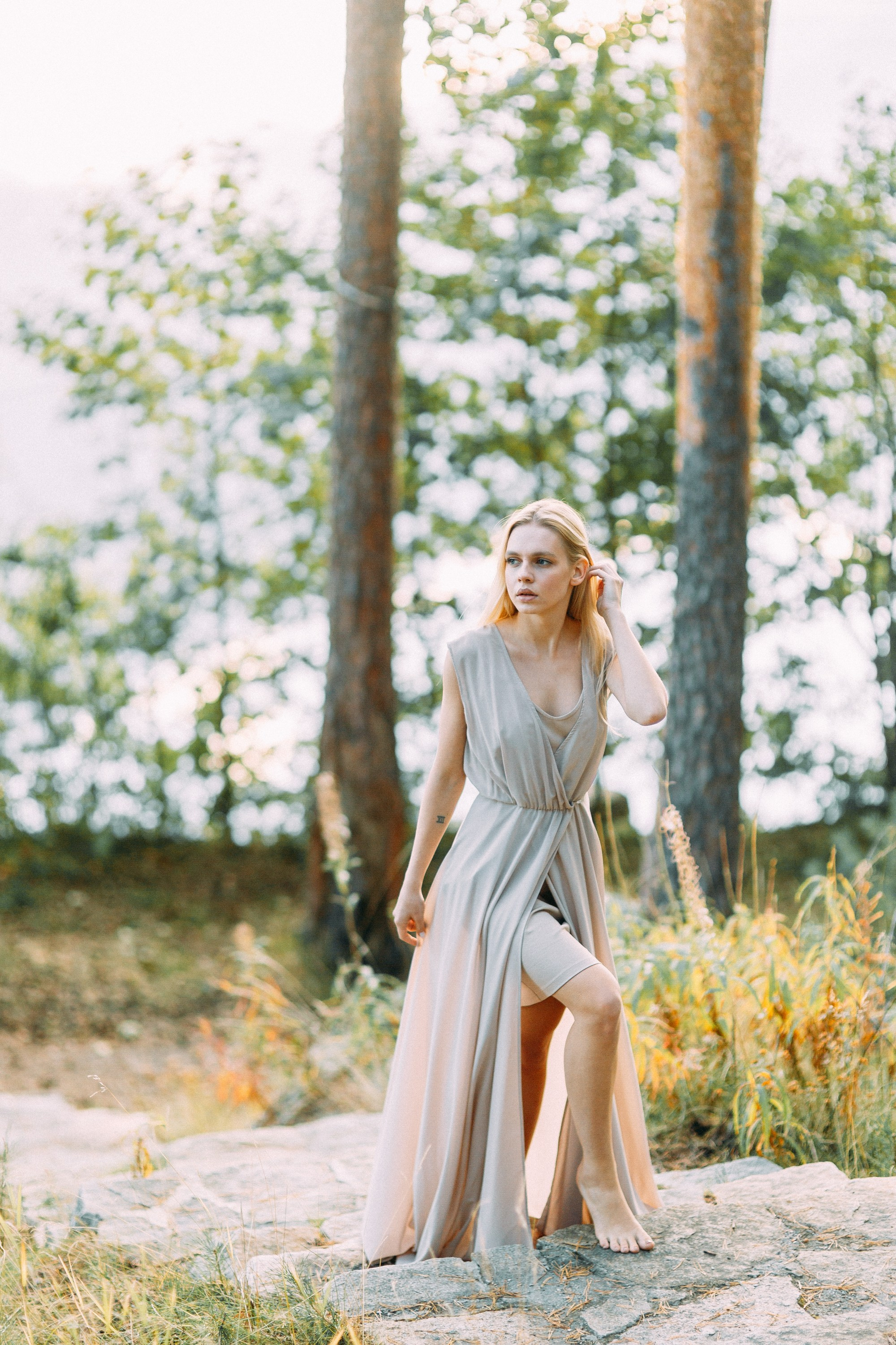 Закатная съемка на озере Тургояк