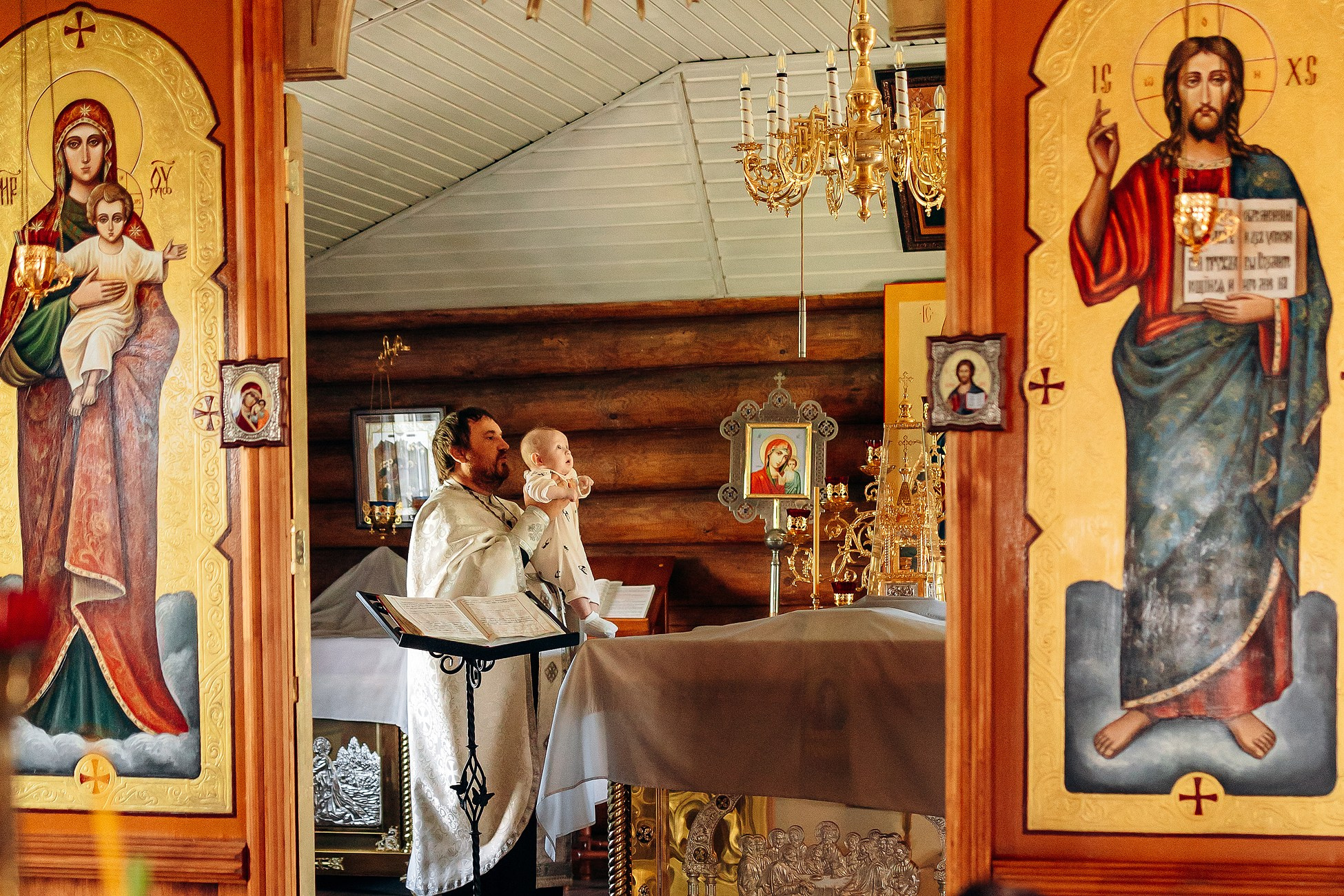 Крещение в Храме Д. Донского. Семейный фотограф в Пензе Мария Левина