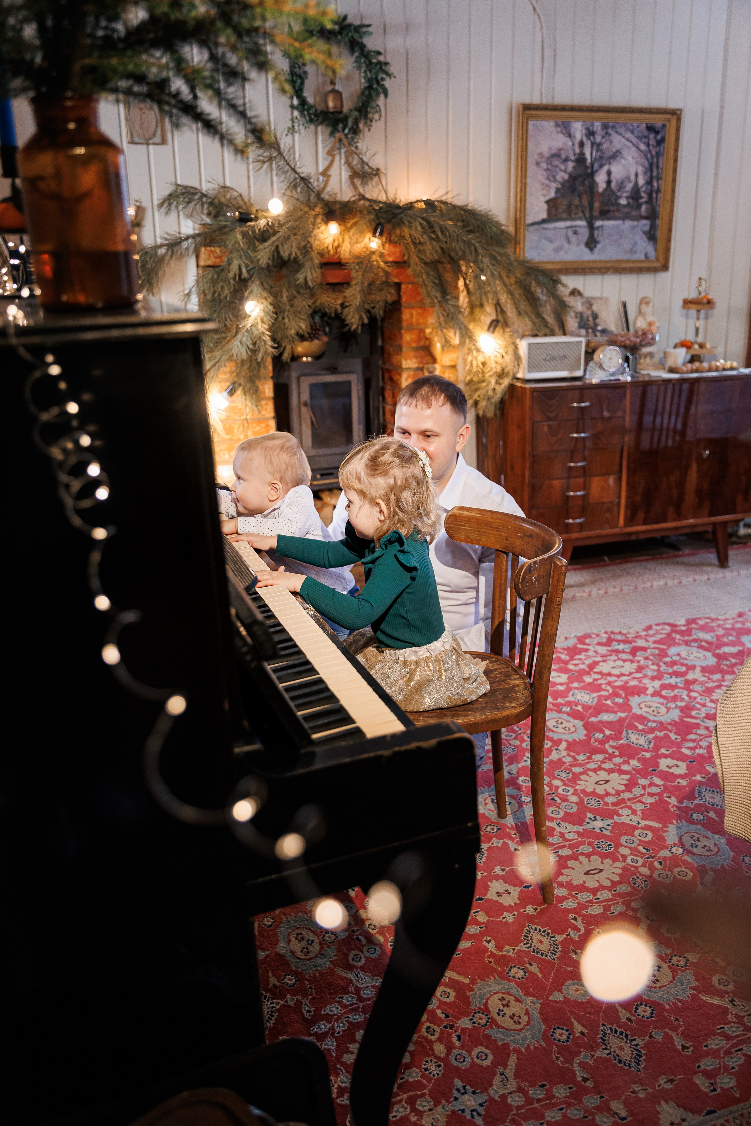 Предновогодняя история в Иславском. Семейный и детский фотограф Комина Елена, Власиха, Одинцово