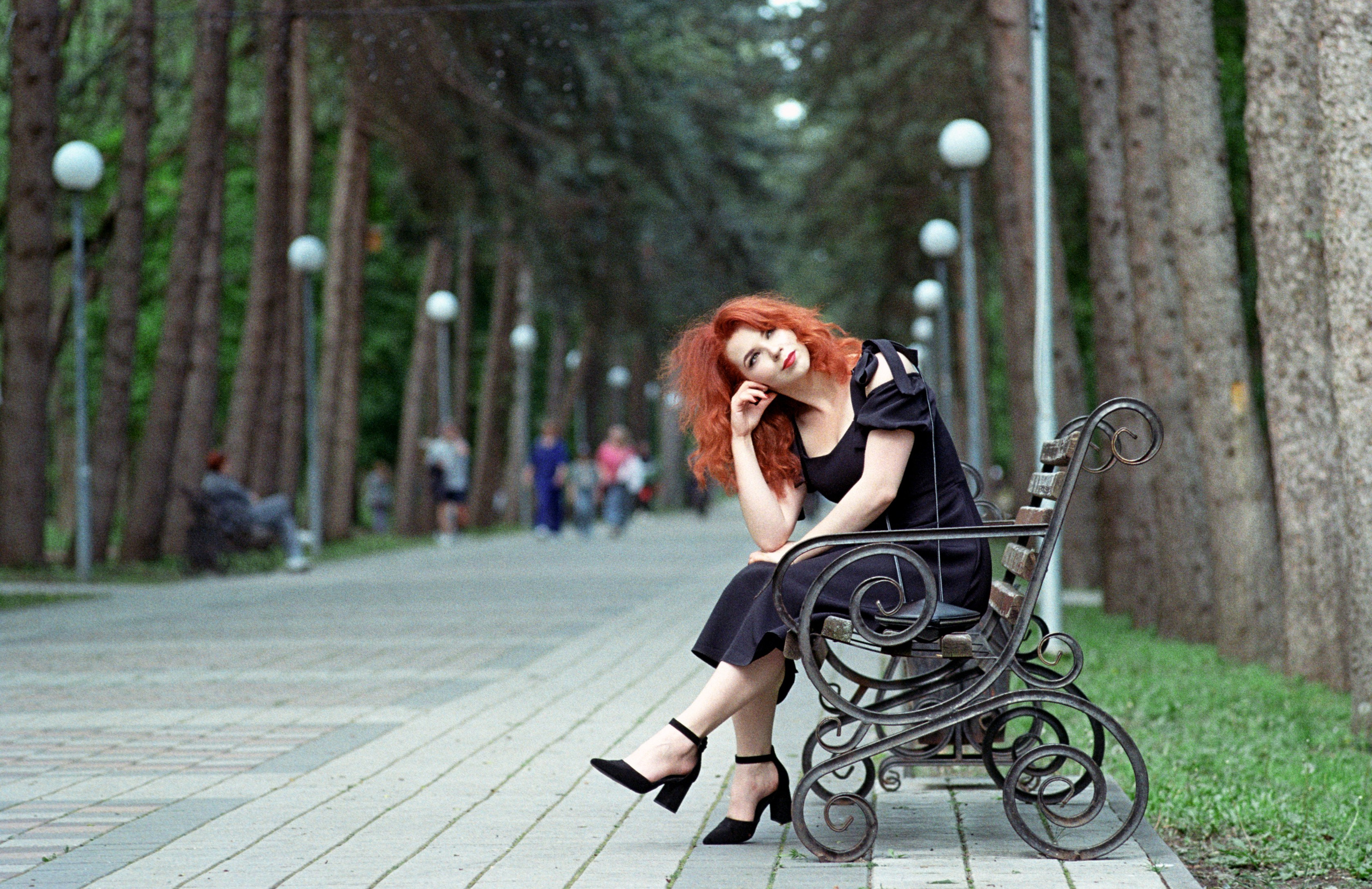 Фаина в образе «МОНРО». Пленочный фотограф на КМВ Мирнов Игорь