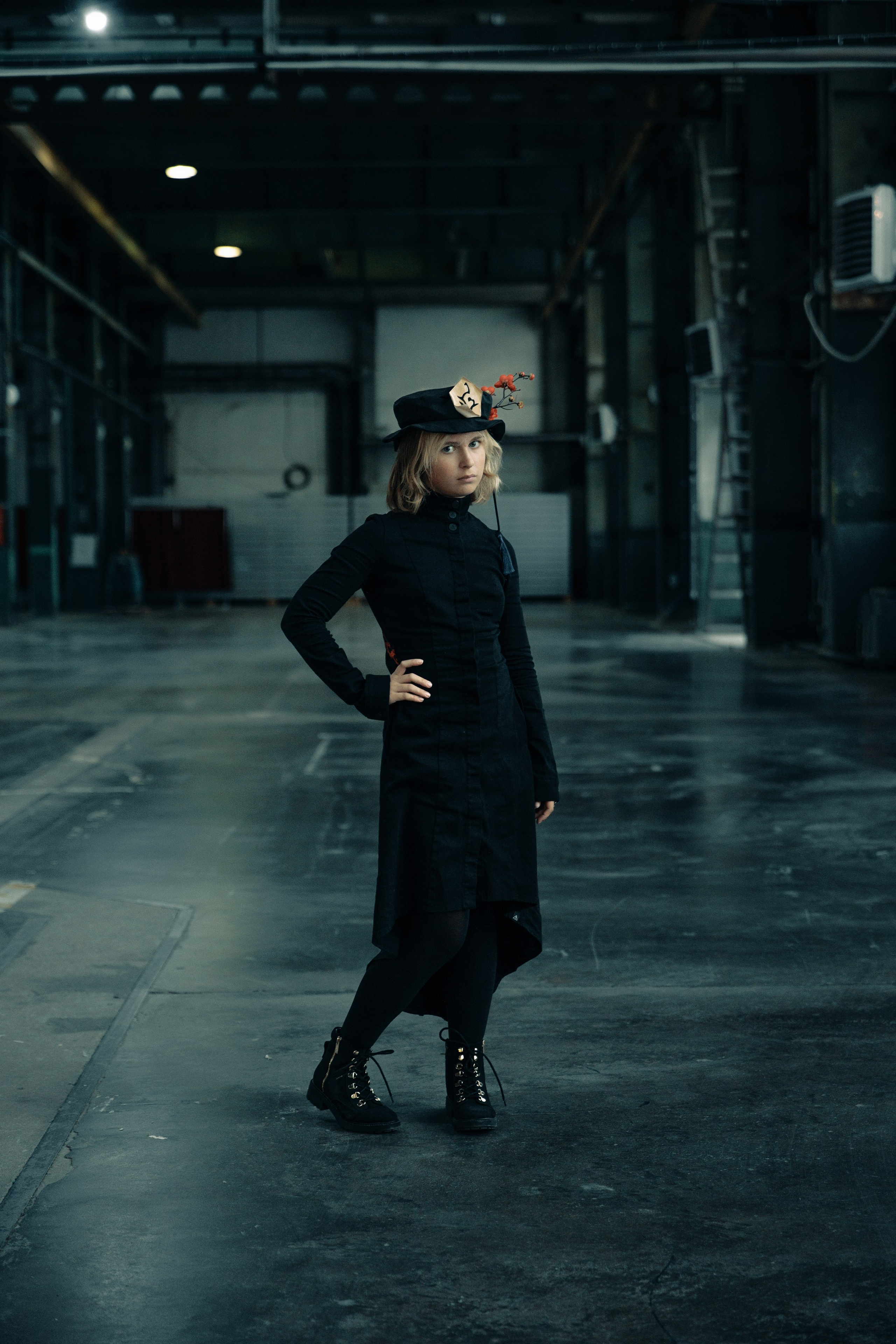 Фотосет в СевкабельПорт. Санкт-Петербург. Ева Демидова. Спортсмен по конкуру в Санкт-Петербуре