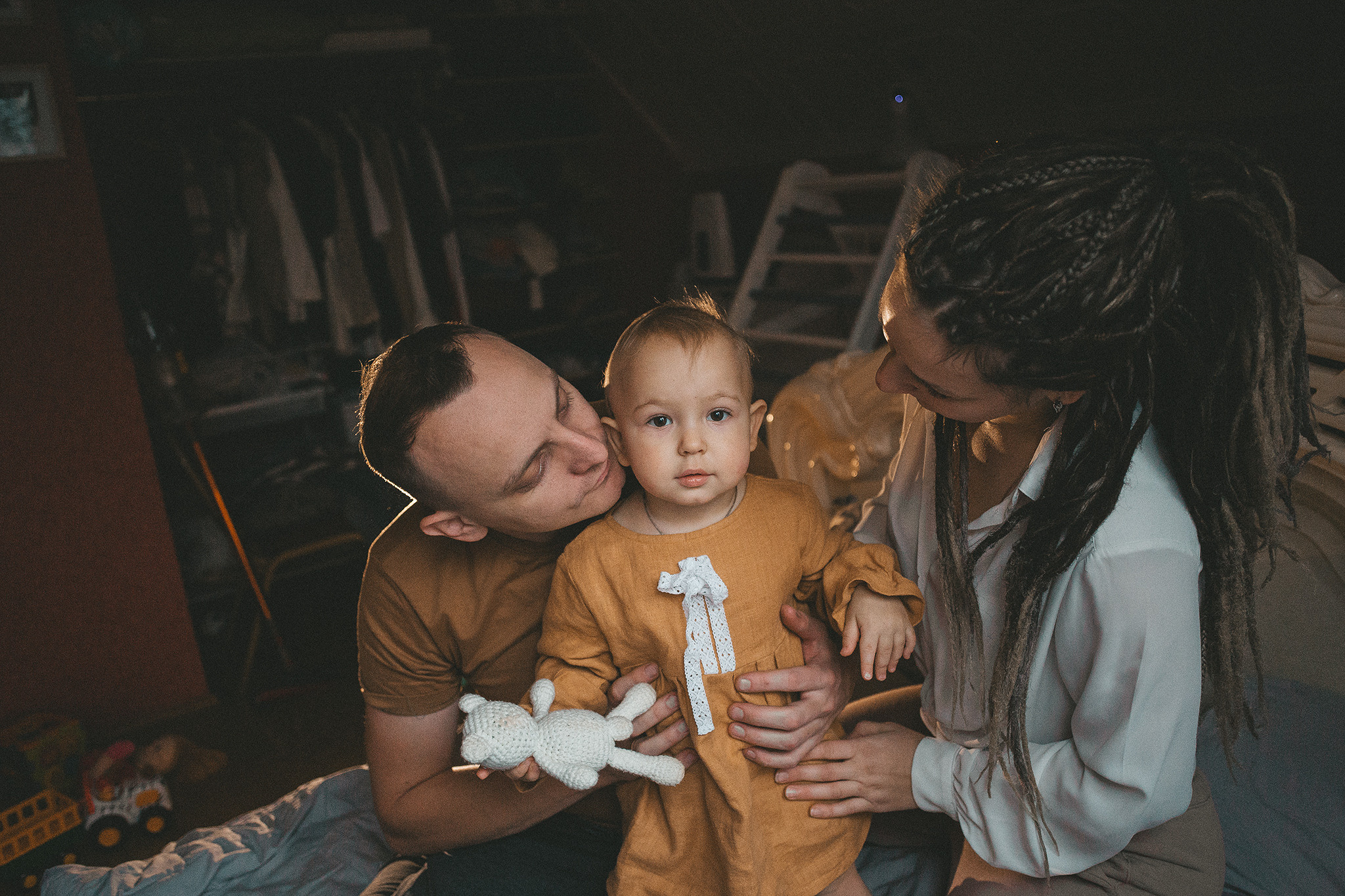 Домашняя Life-съемка для Ани, Антона и Саши. Семейный фотограф в Москве Марина Петра
