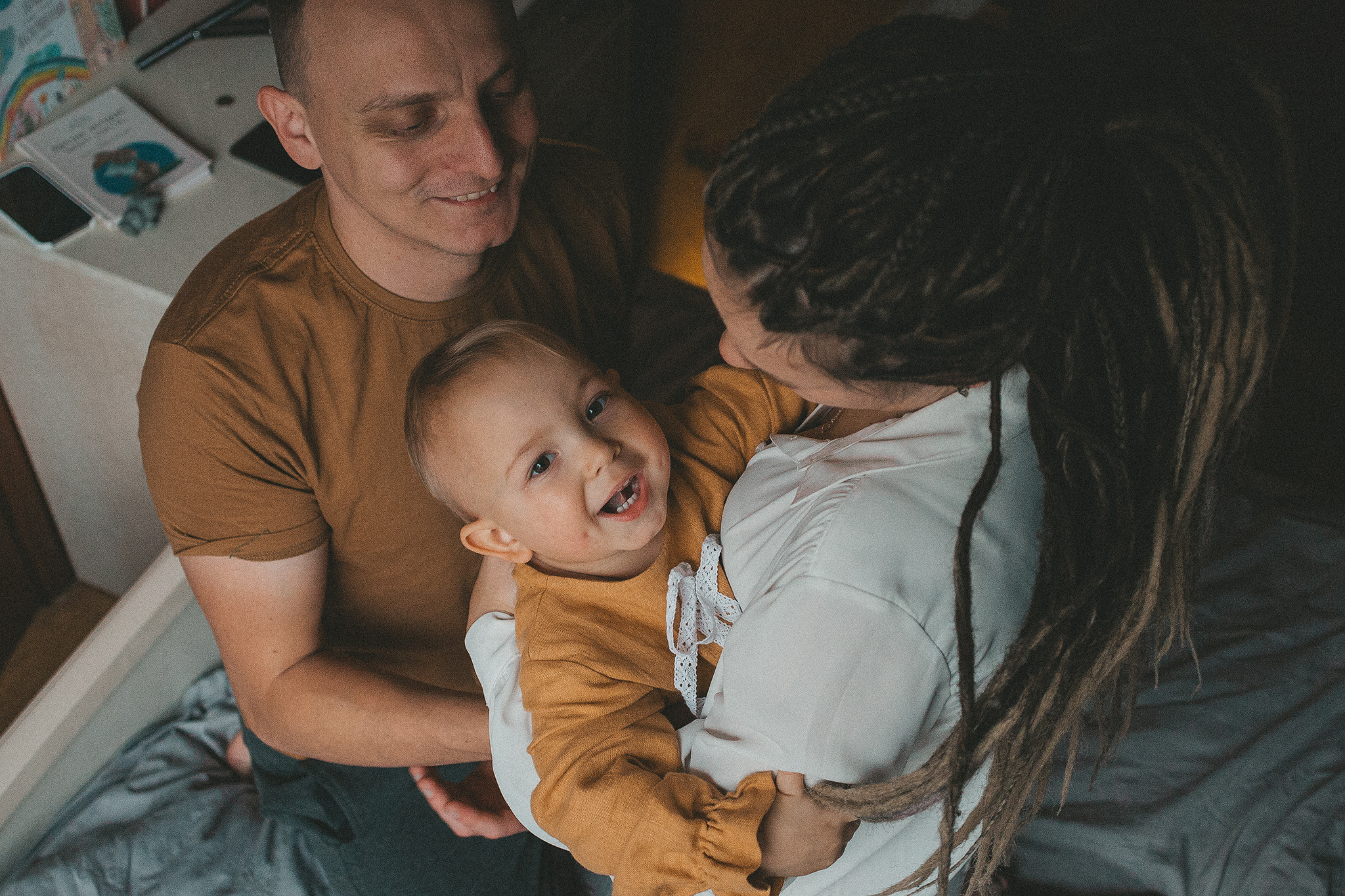 Домашняя Life-съемка для Ани, Антона и Саши. Семейный фотограф в Москве Марина Петра