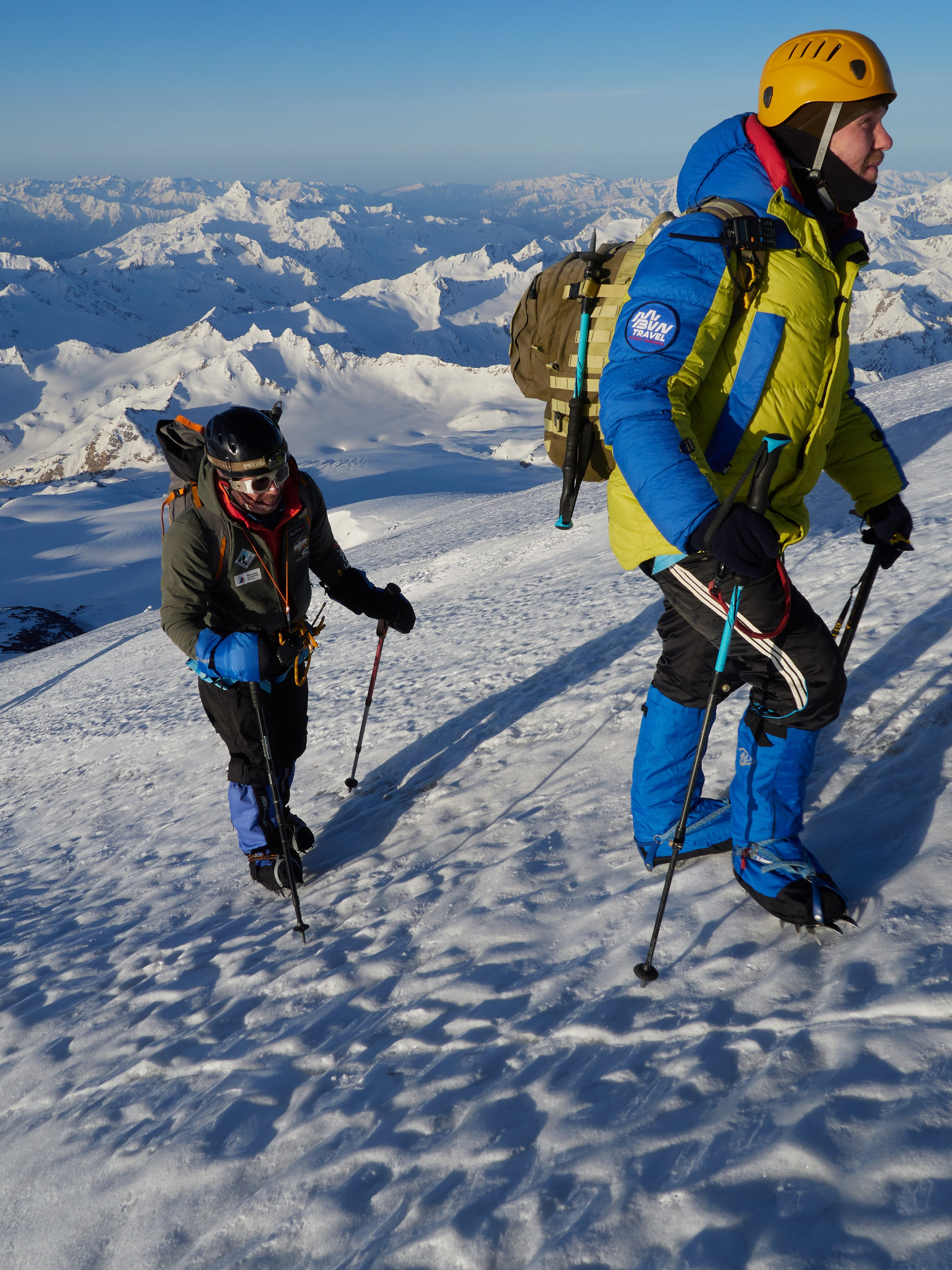 Фотограф на Эльбрусе