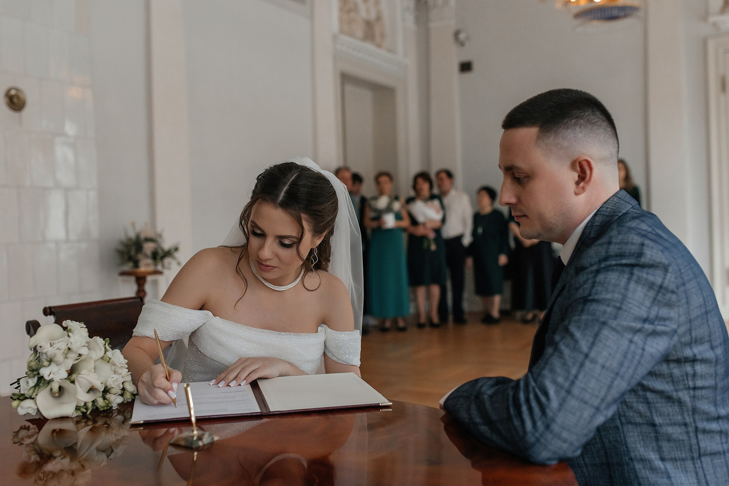 Регистрация брака в усадьбе Муравьёвых-Апостолов